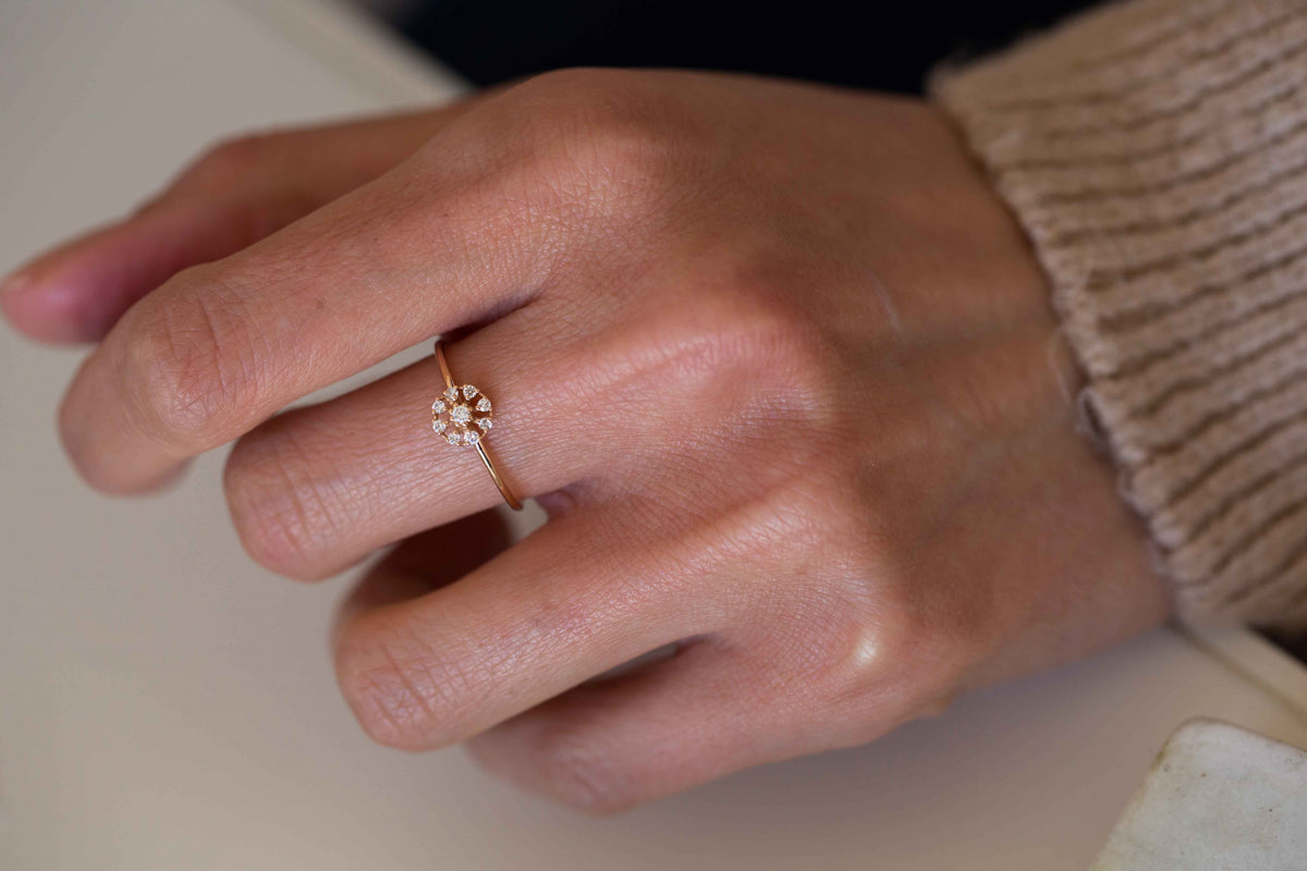Mini Tanem Diamond Ring