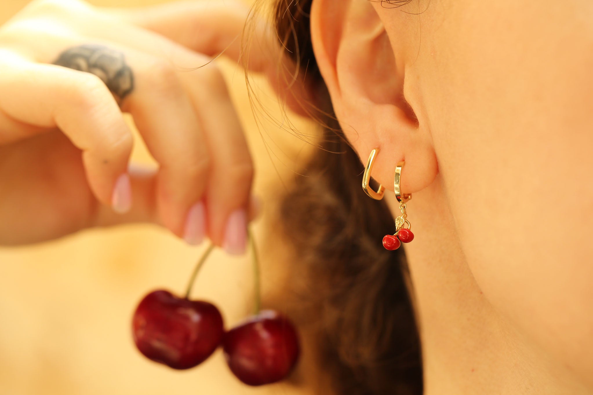 Cherry Earrings