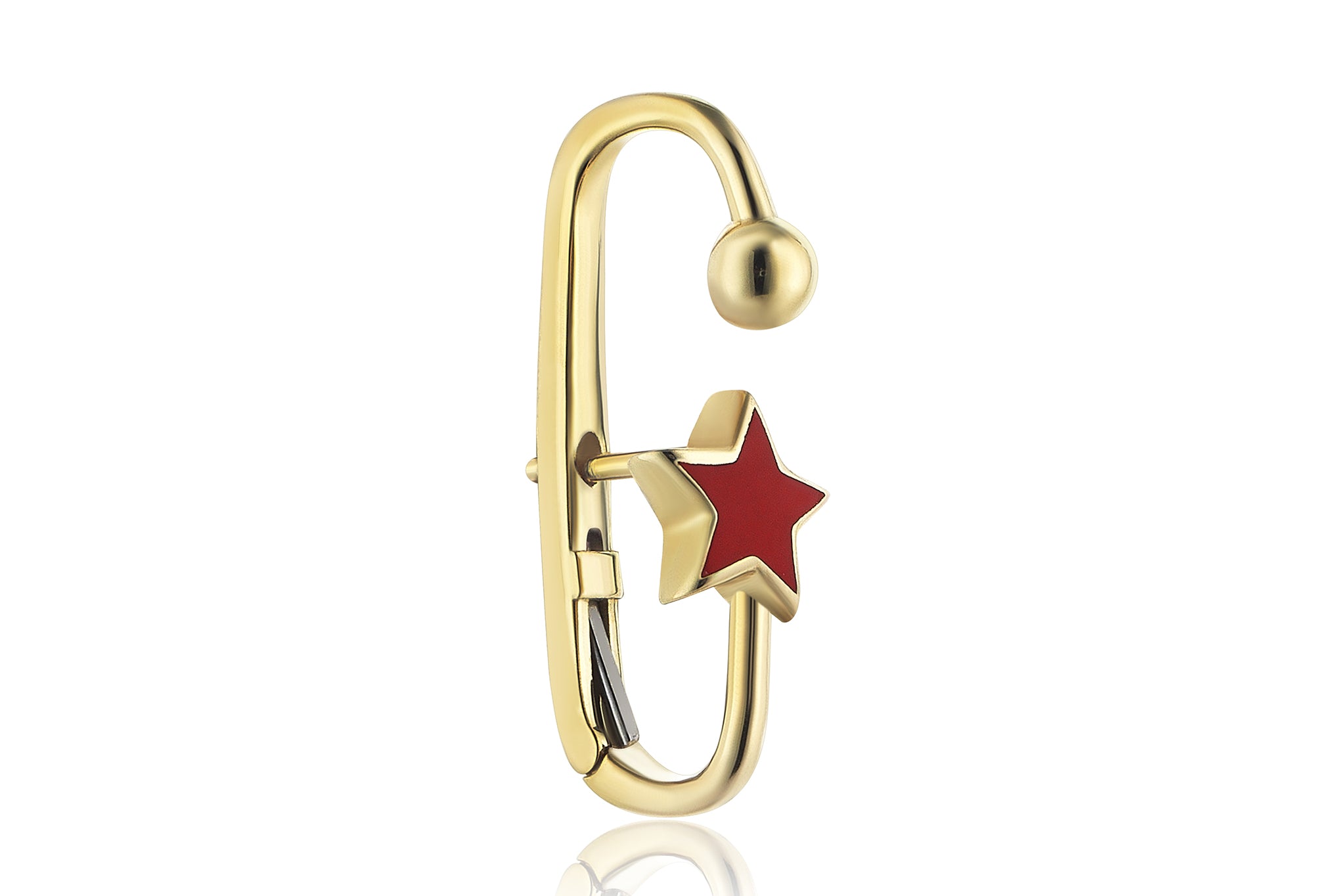 Red Star Earcing