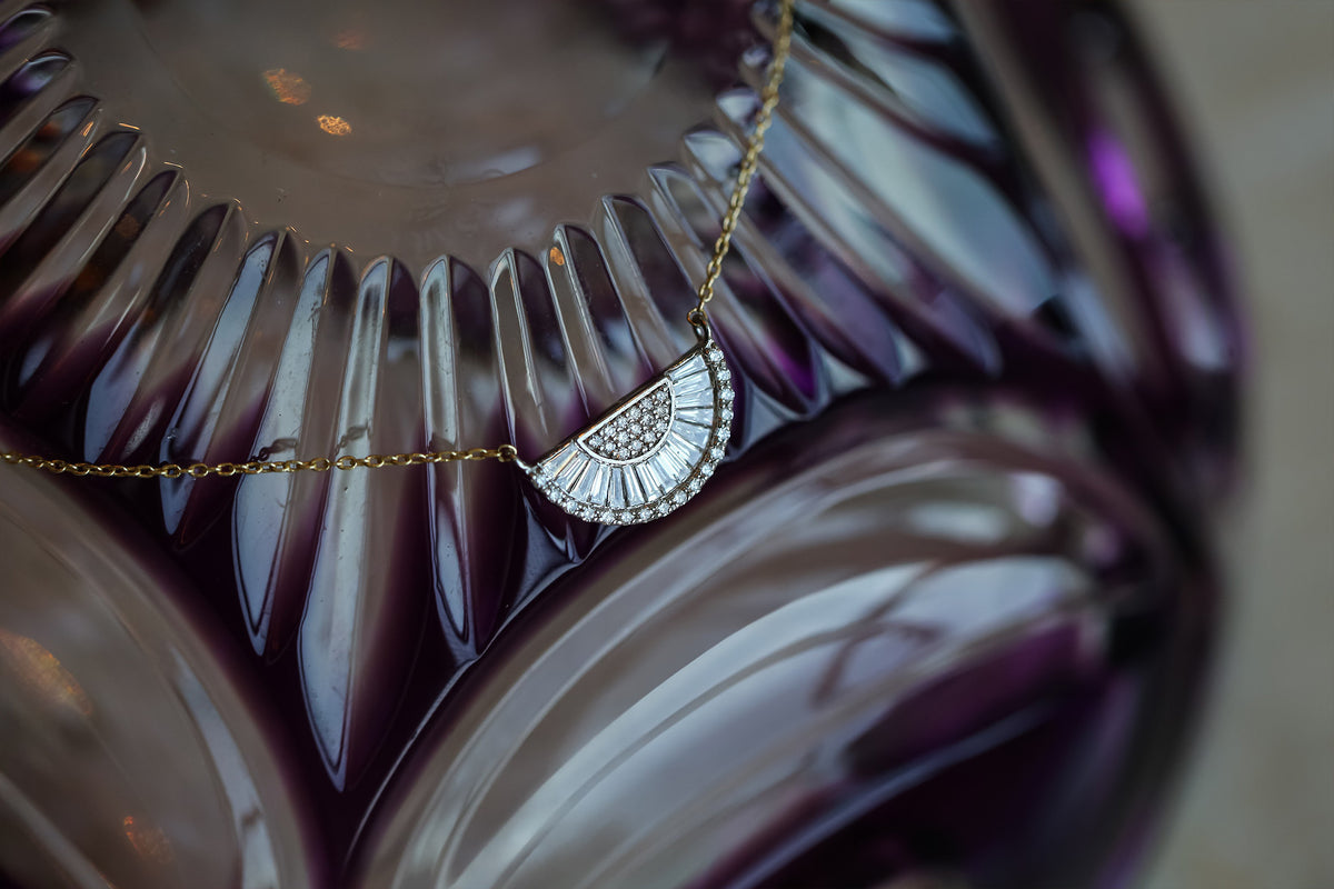 Semi Trapezoidal Necklace