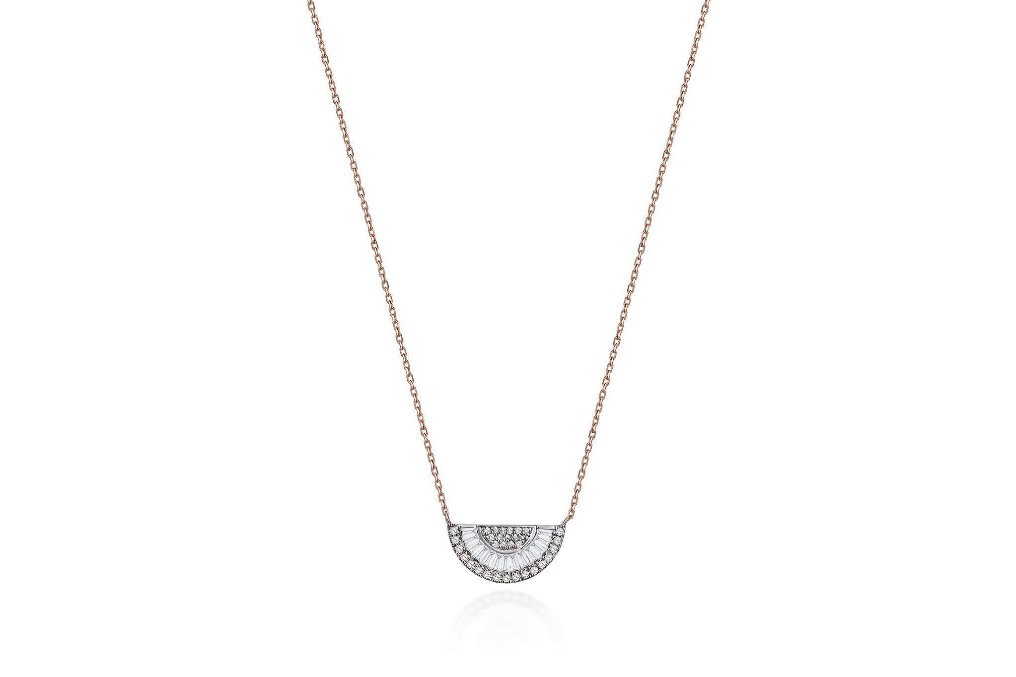 Semi Trapezoidal Necklace