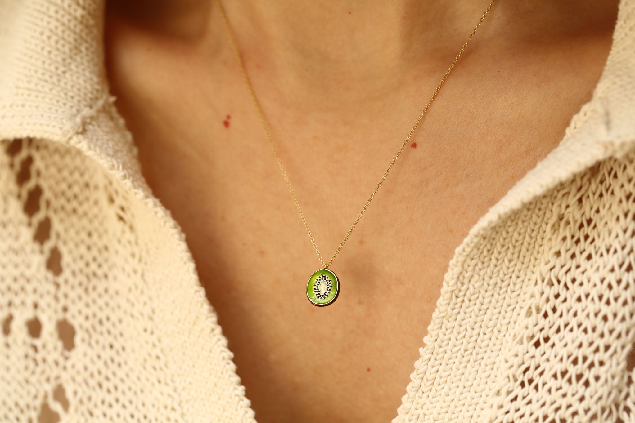 Kiwi Necklace