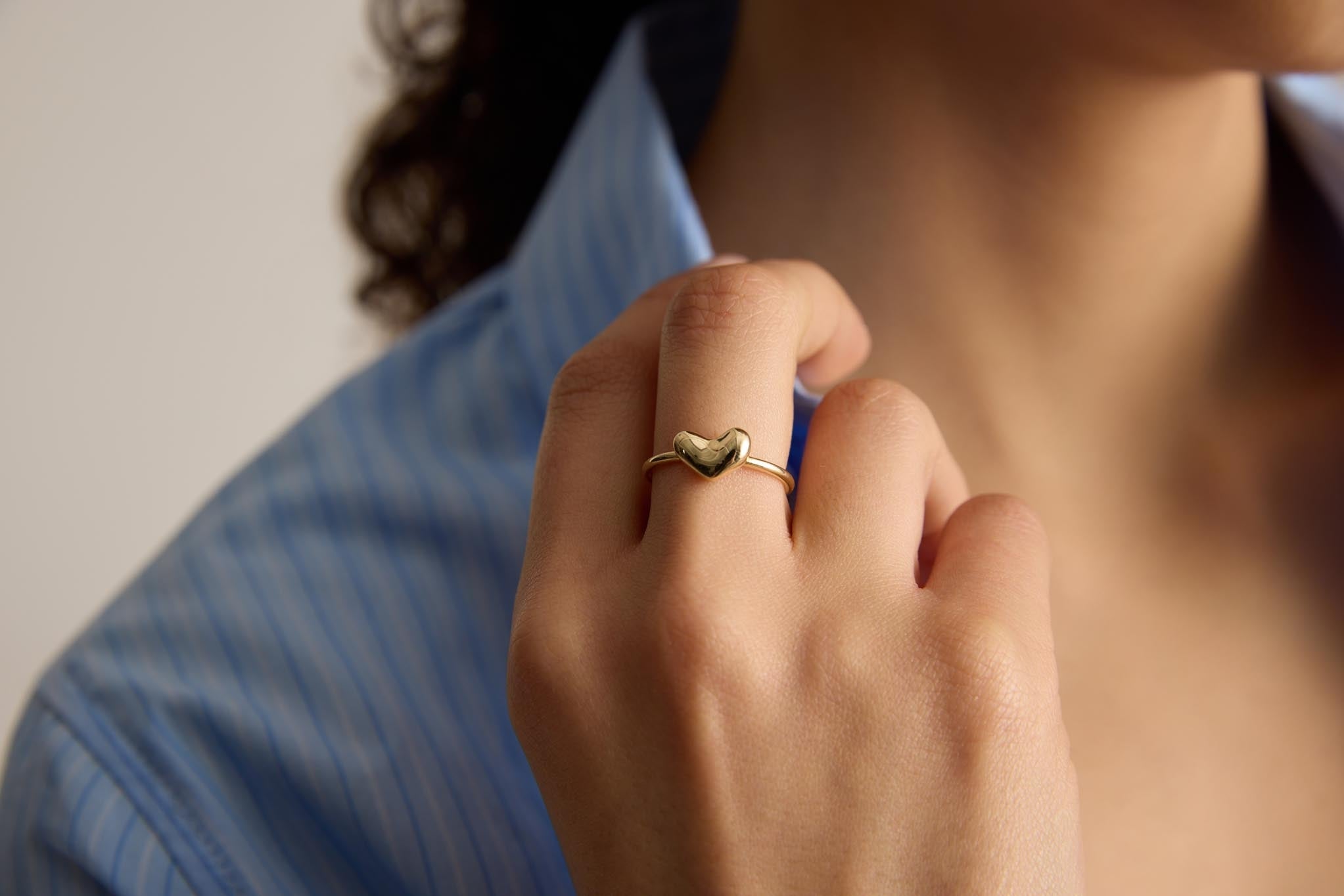 Peanut Heart Ring