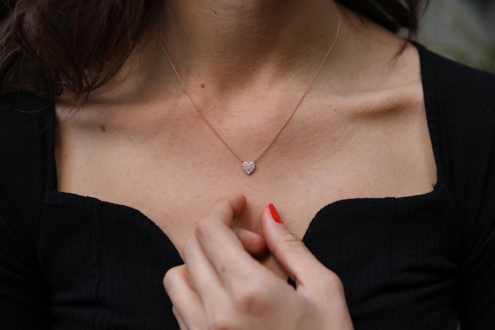 Diamond Heart Necklace