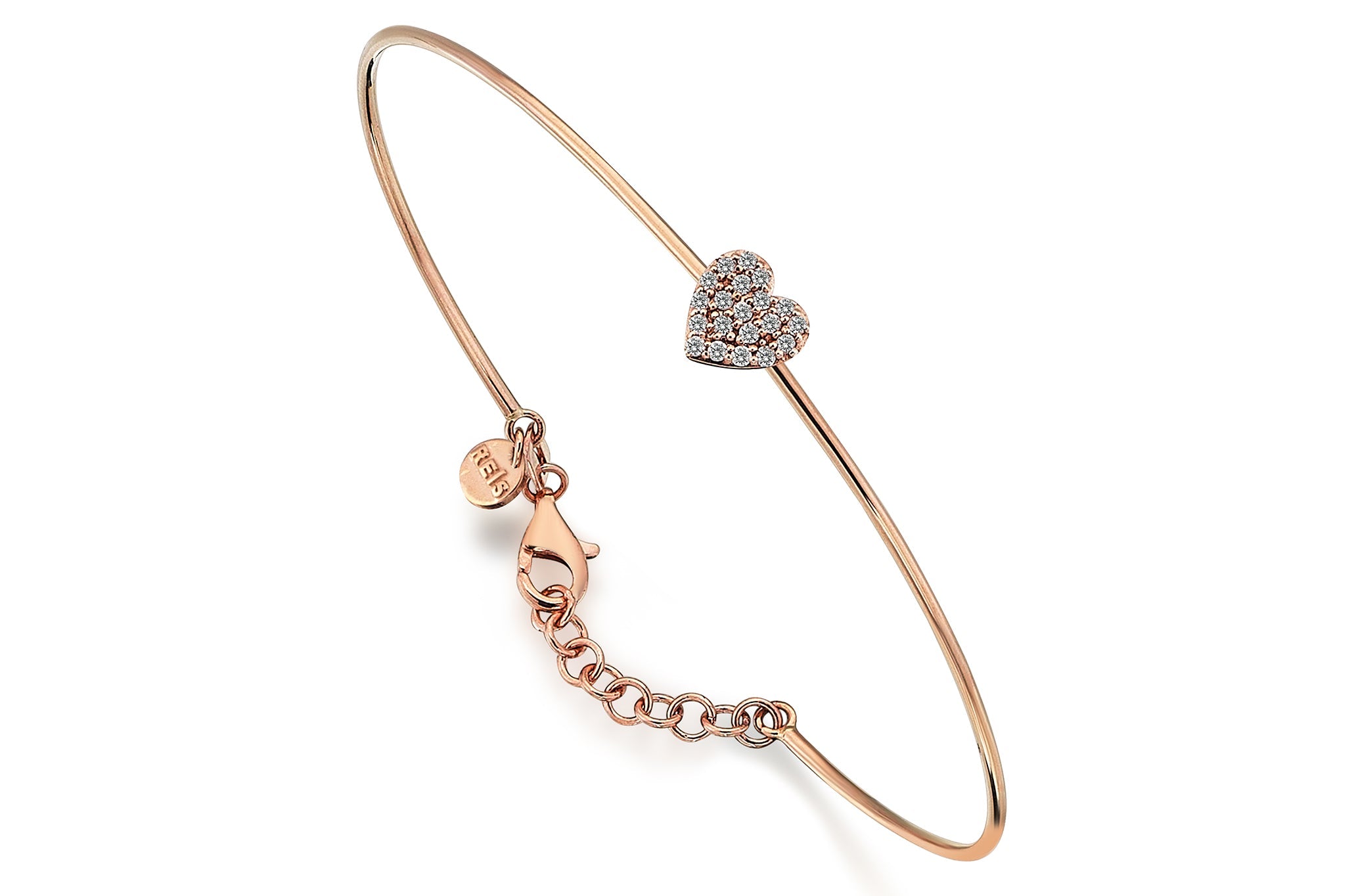 Heart Dia Bangle