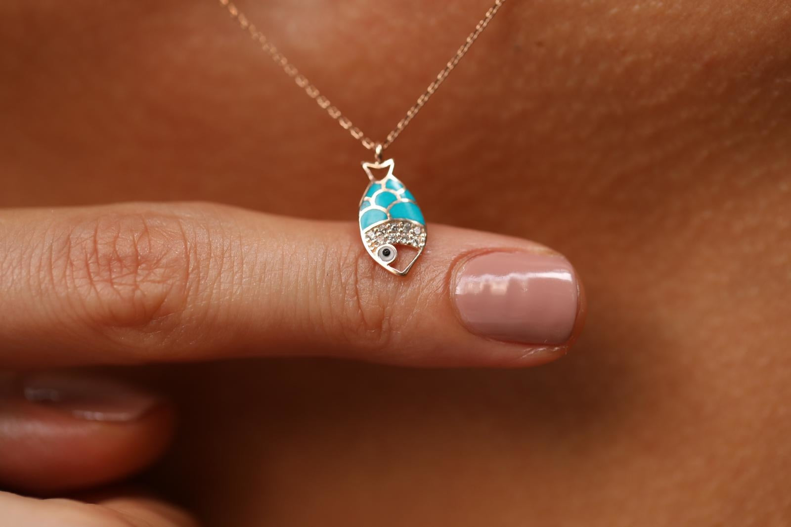 Mini Enamel Fish