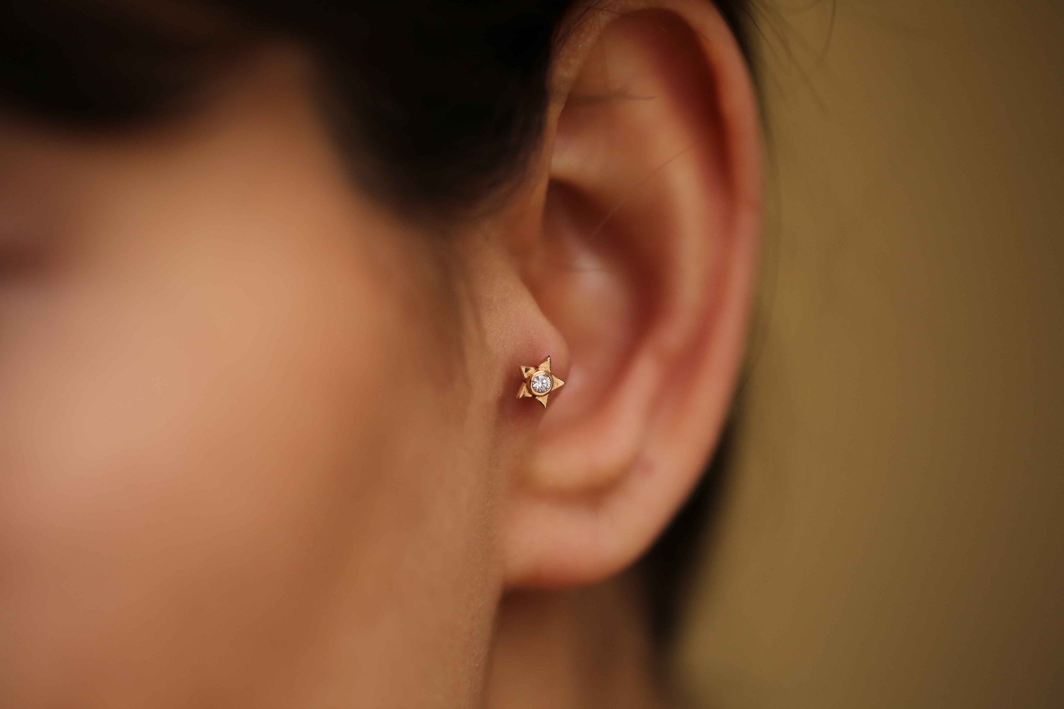 Star Diamond Piercing