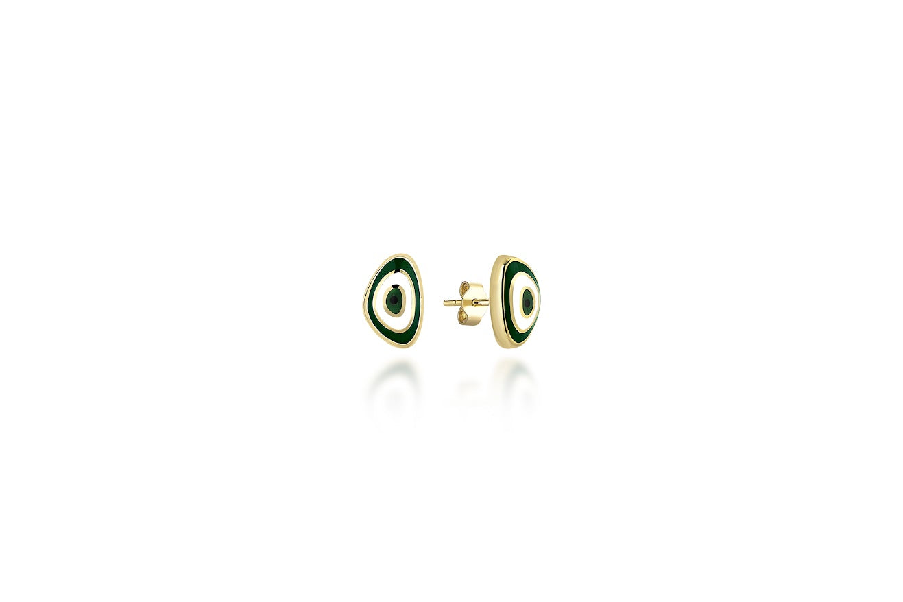 Esperanza Mini Green Earrings