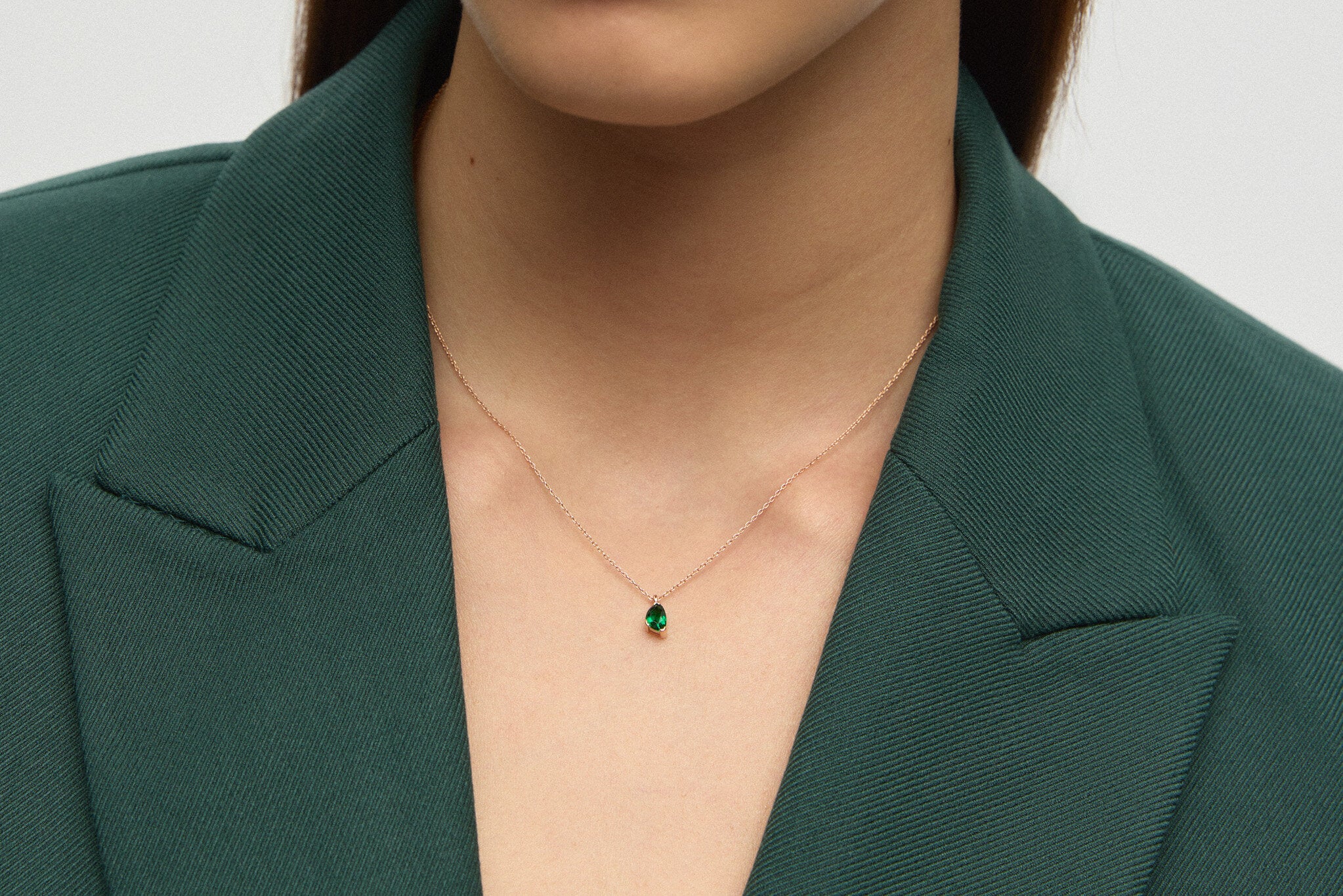 Self Green Necklace