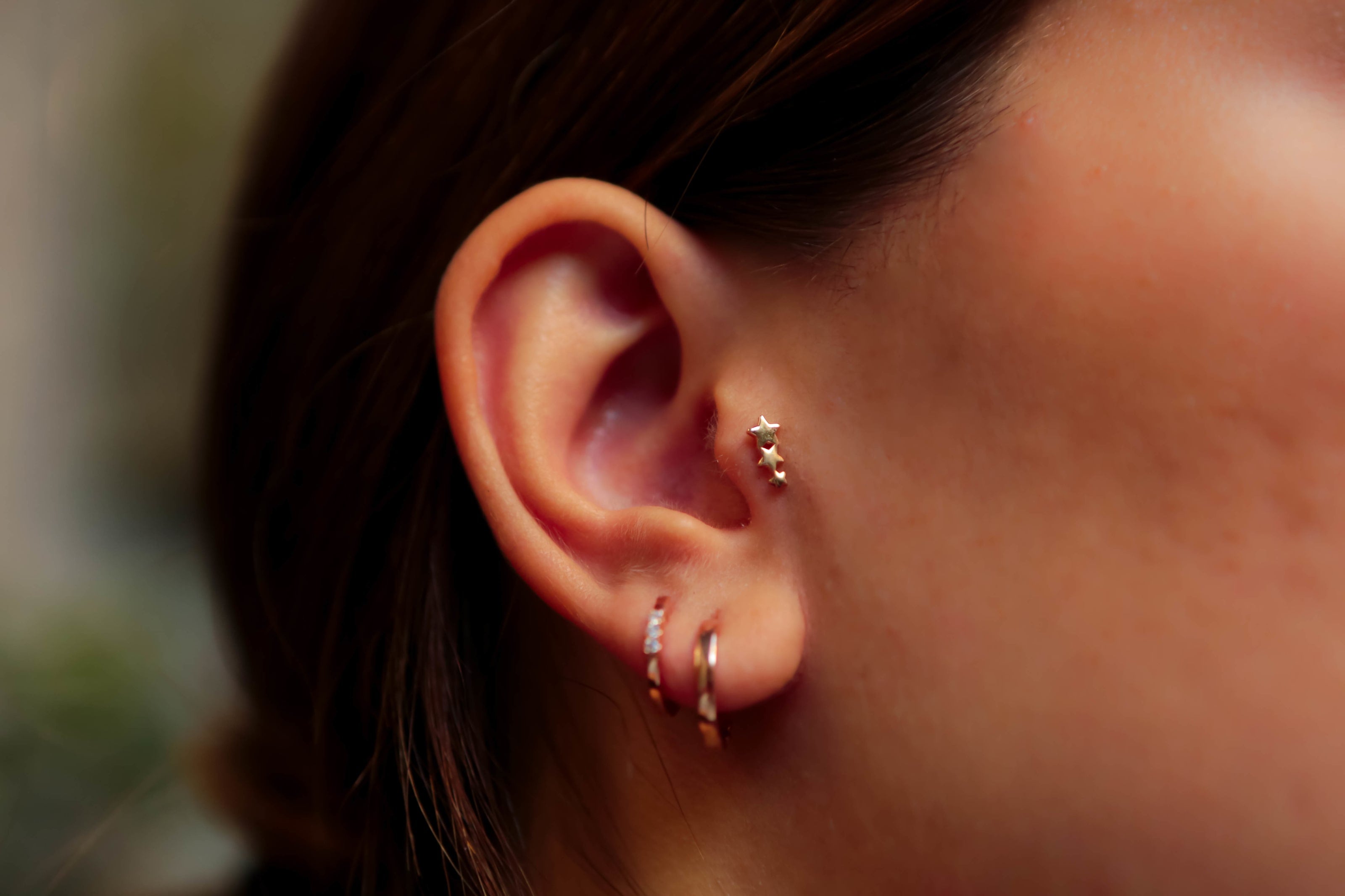 Row Star Piercing
