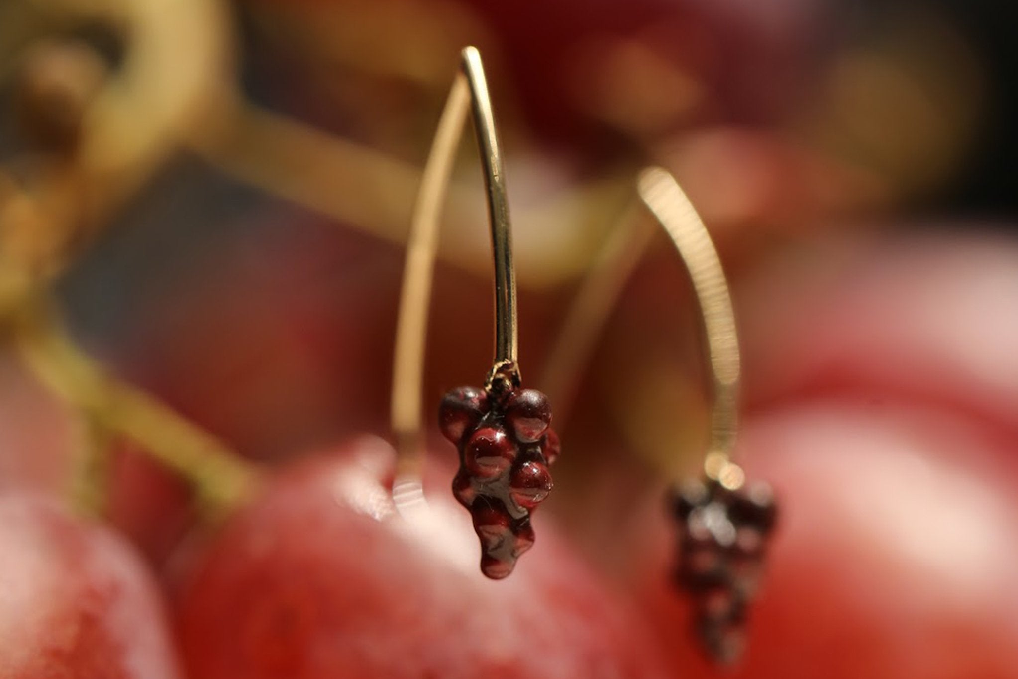 Grape Earrings