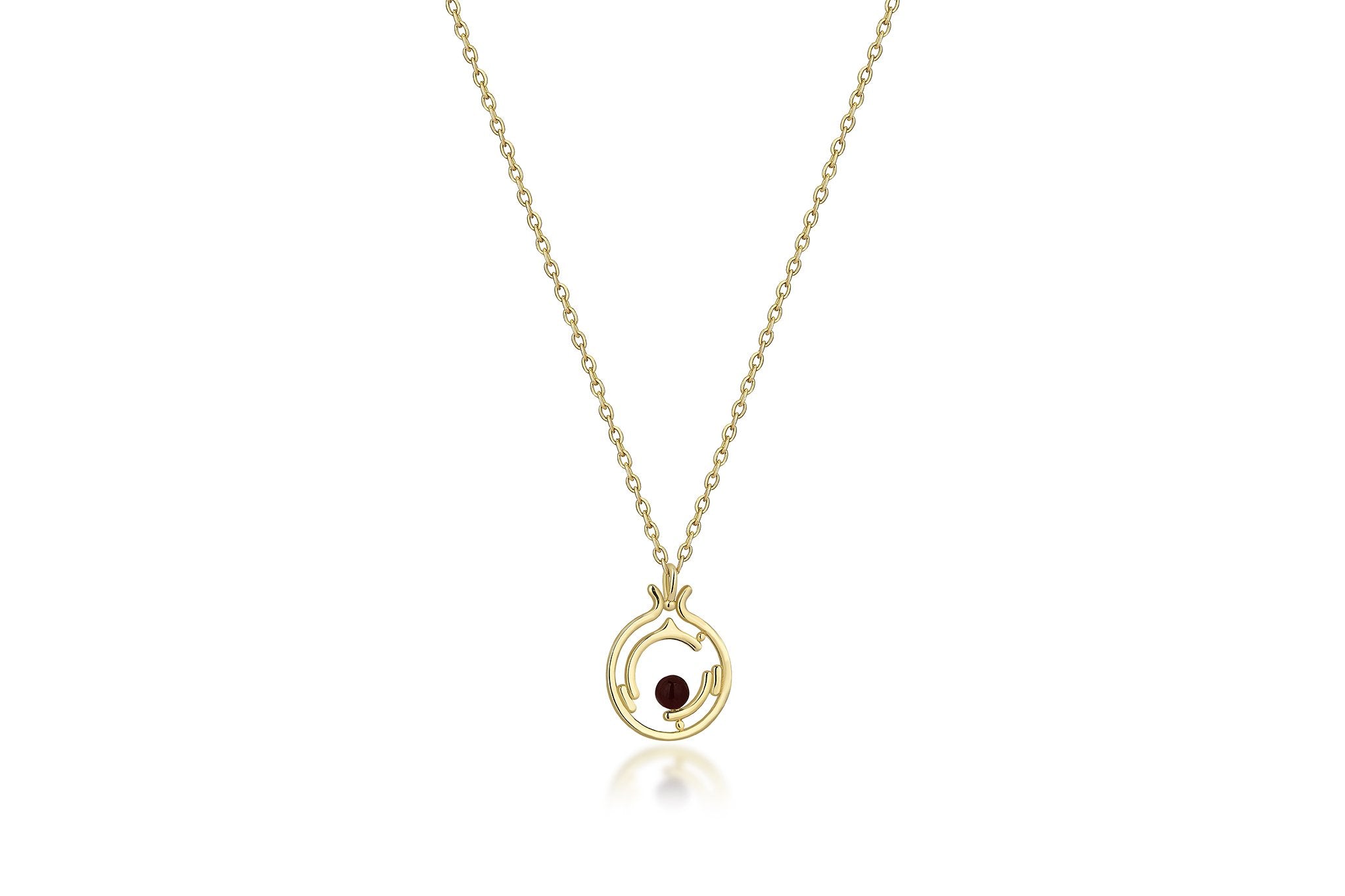 Circle Grape Necklace
