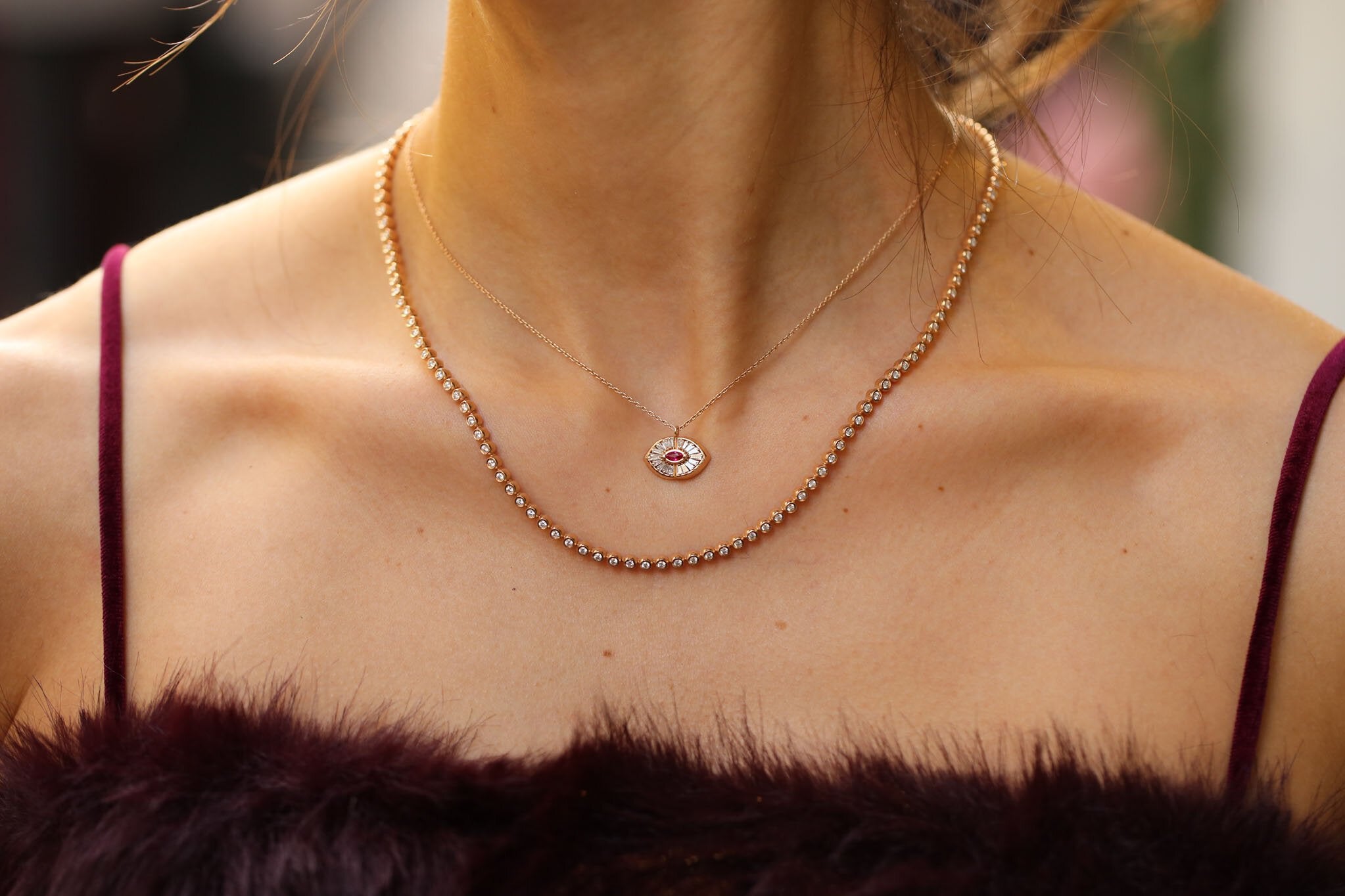 Lecco Ruby Necklace