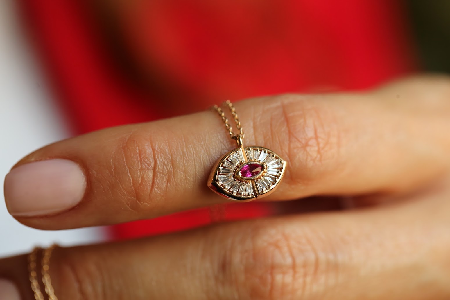 Lecco Ruby Necklace