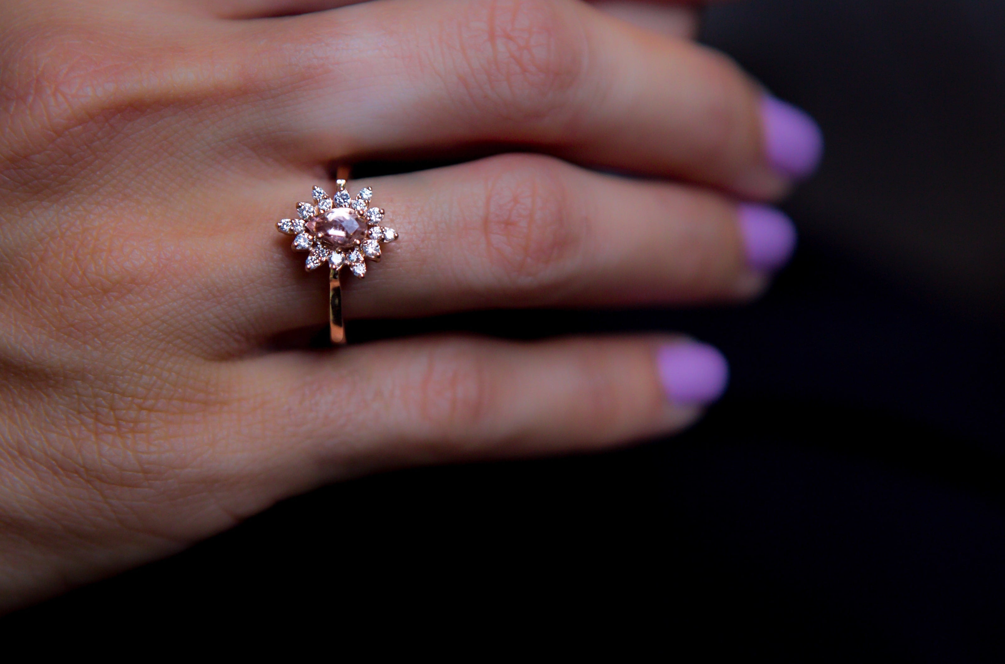 Morganite Ring