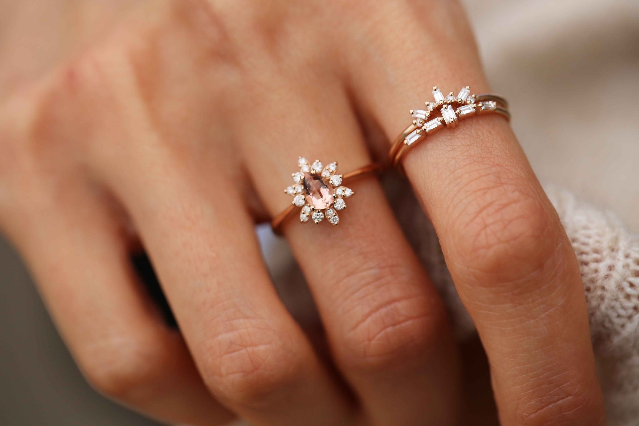 Morganite Ring