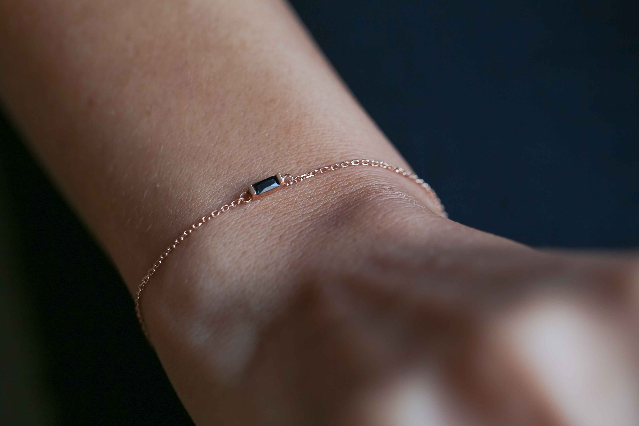 Baguette Chain Bracelet