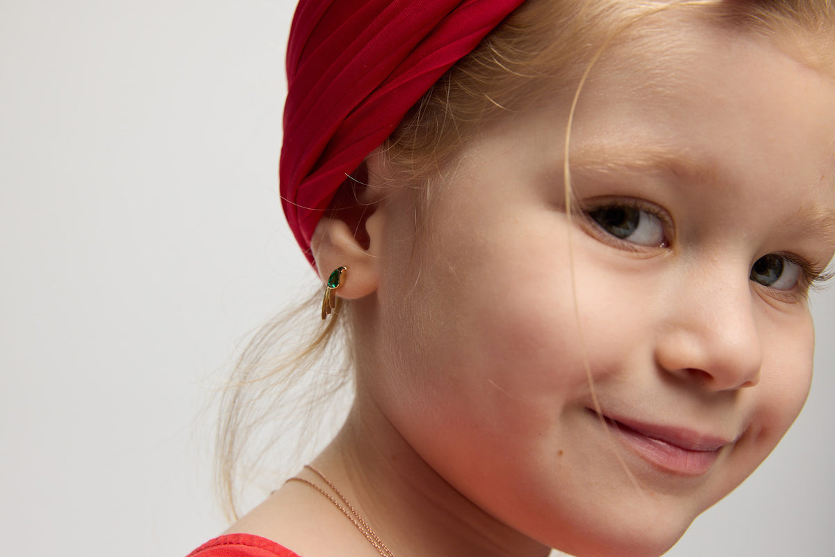 Forest Parrot Earrings