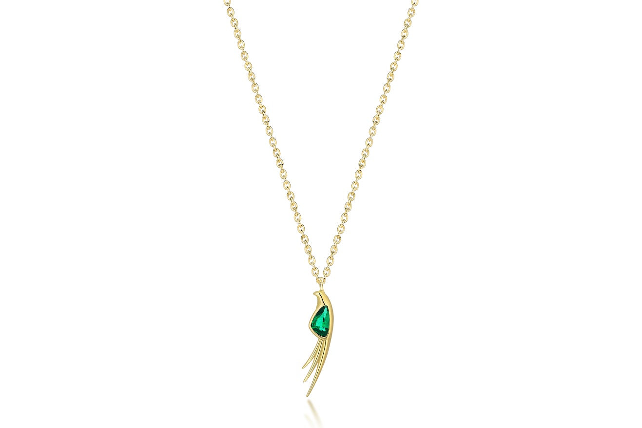 Forest Parrot Necklace