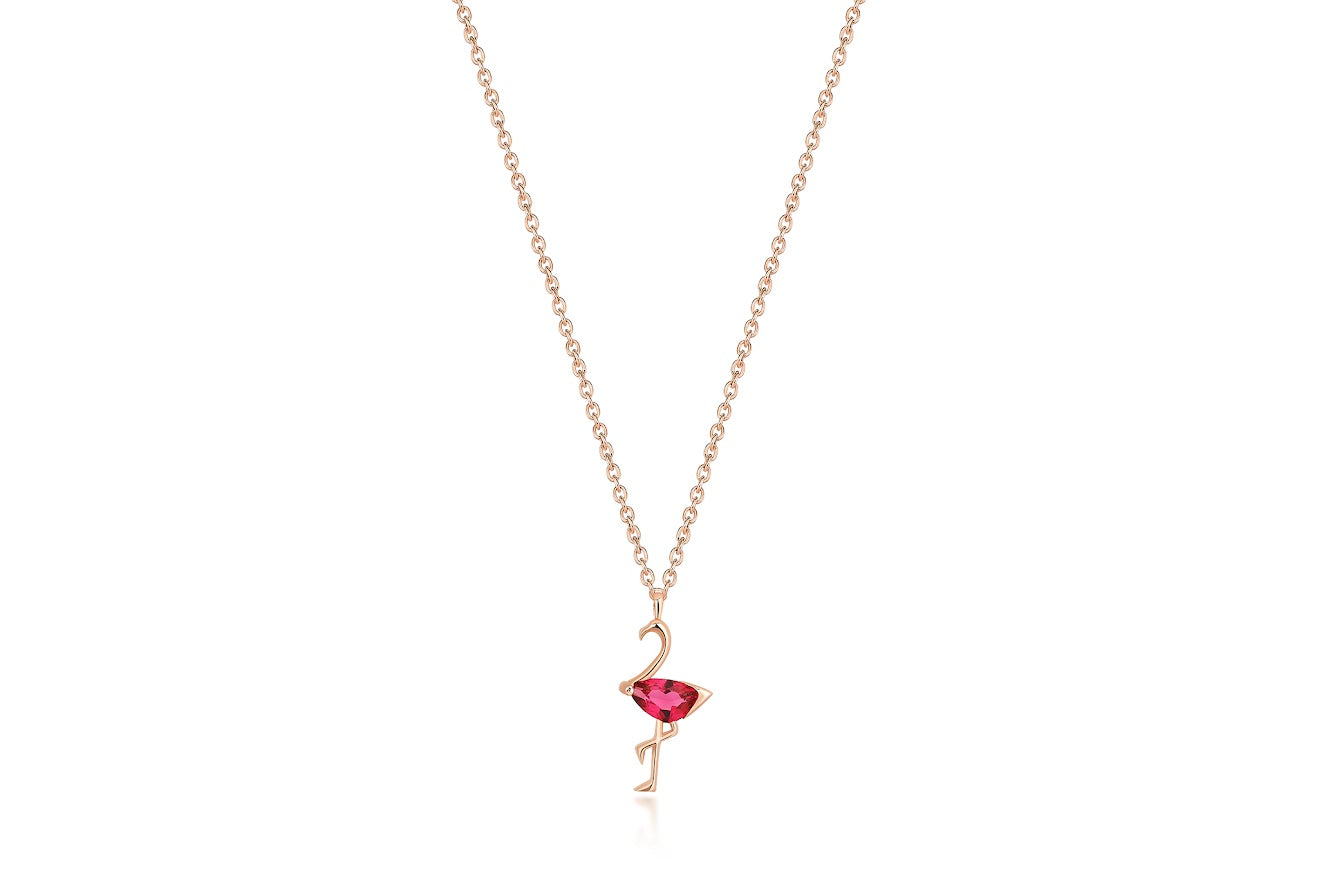 Candy Flamingo Necklace
