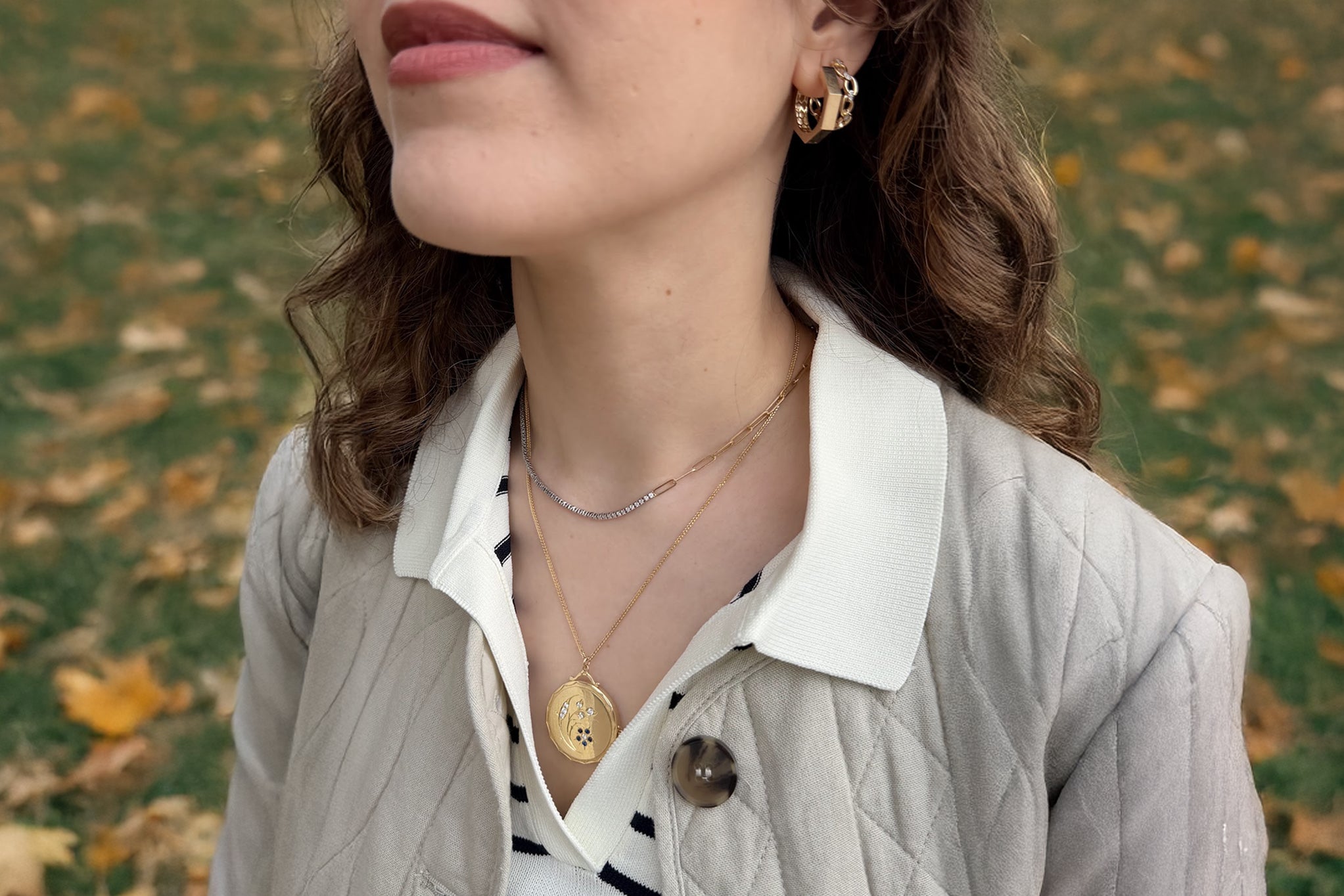 Forget Me Not Necklace