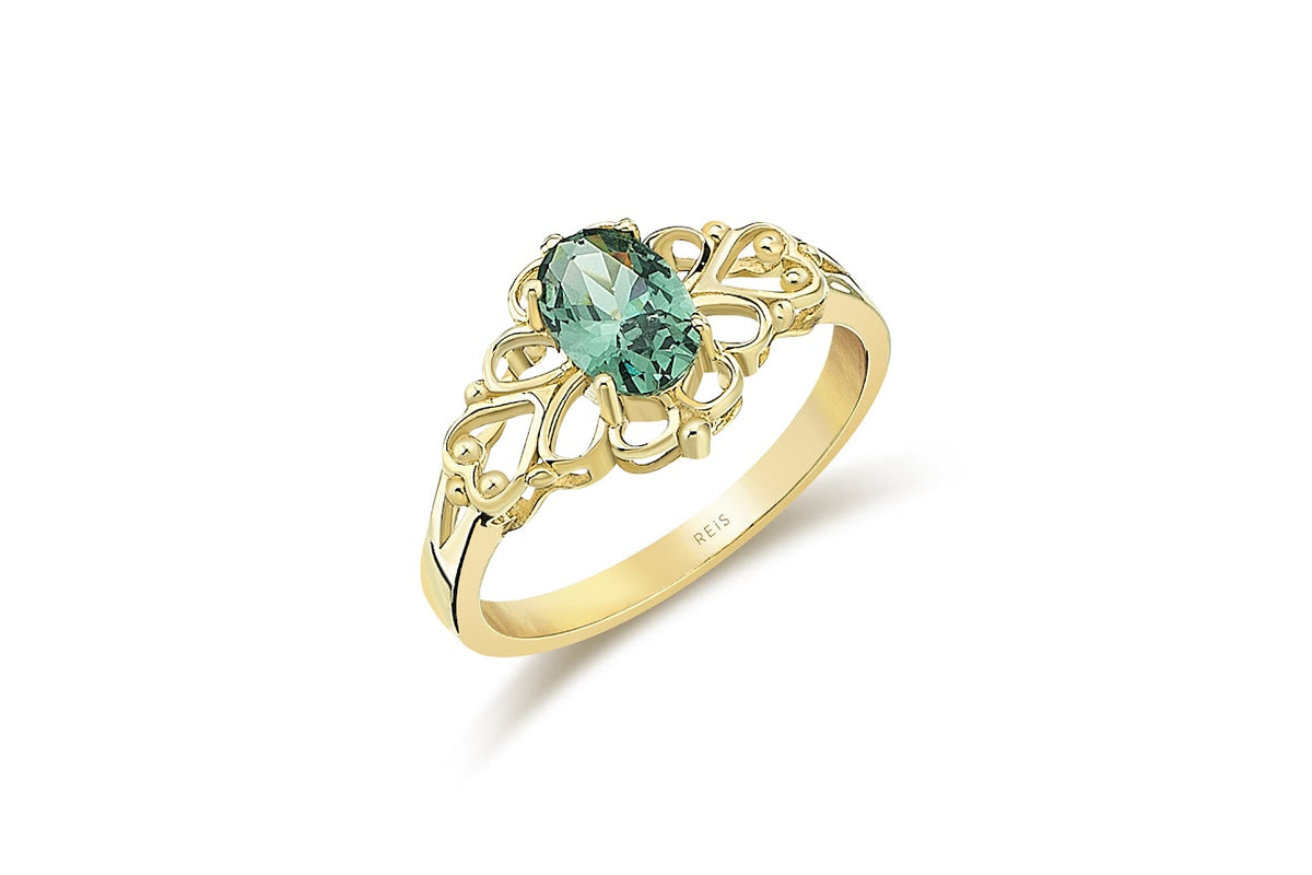 Nostalgic Peridot Ring