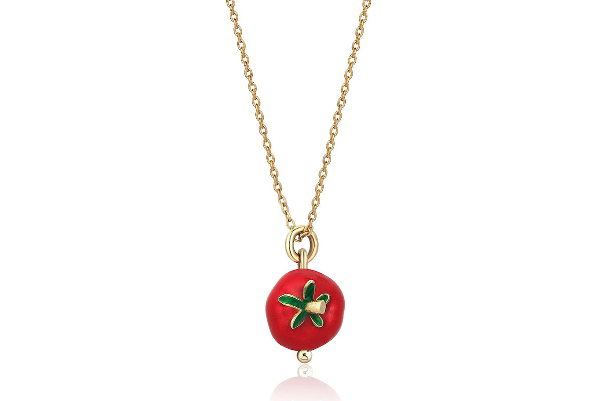 Tomato Necklace
