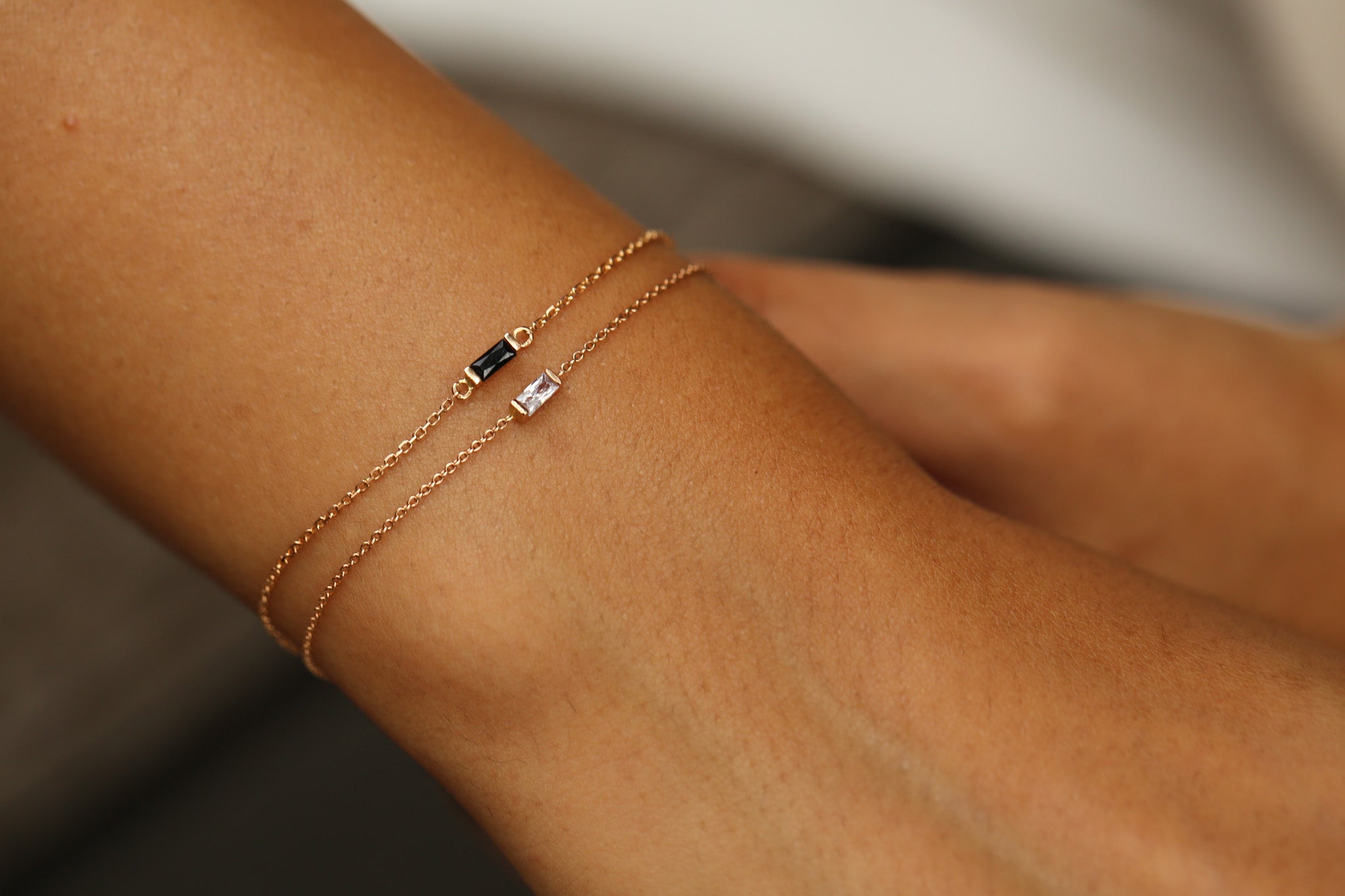 Baguette Swarovski Bracelet