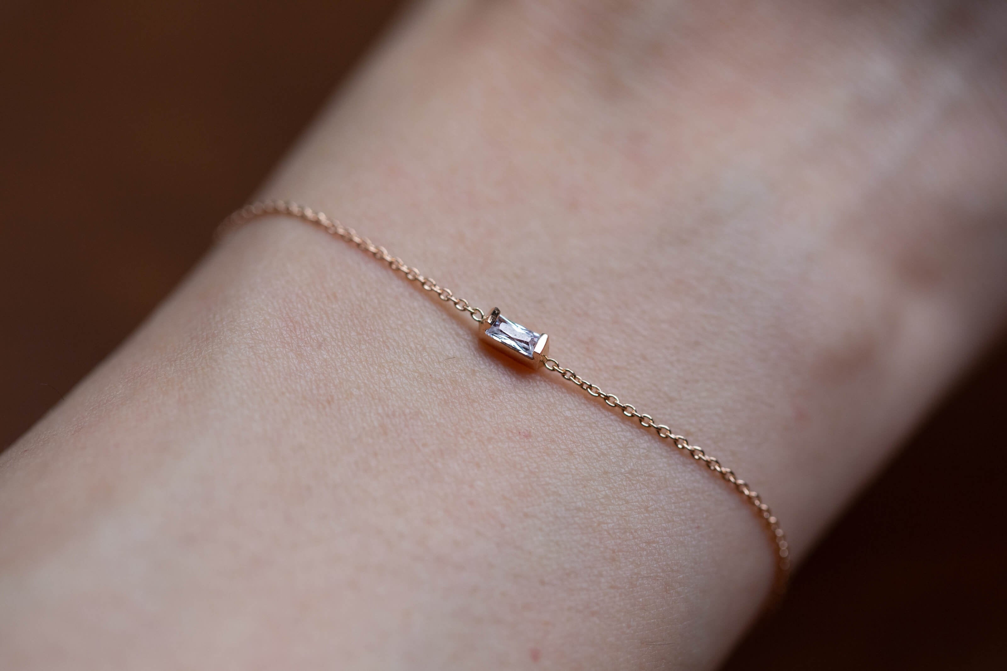 Baguette Swarovski Bracelet