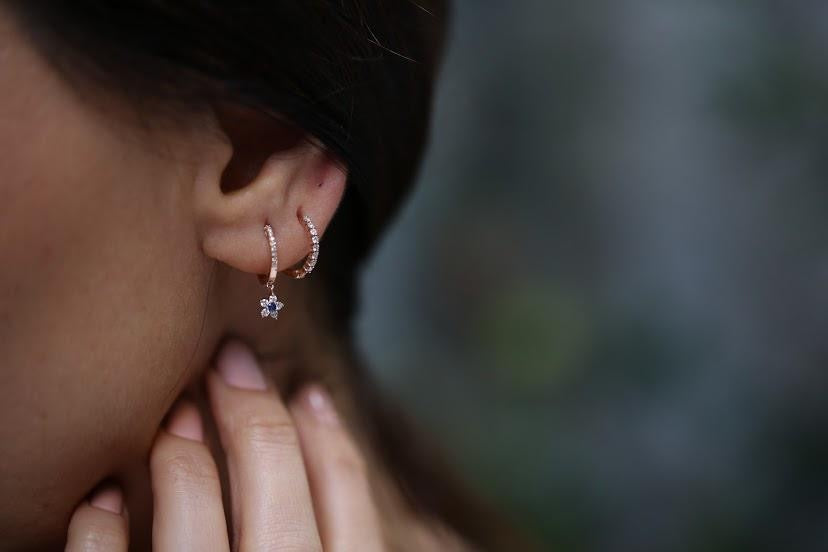 Cemre Sapphire Earrings