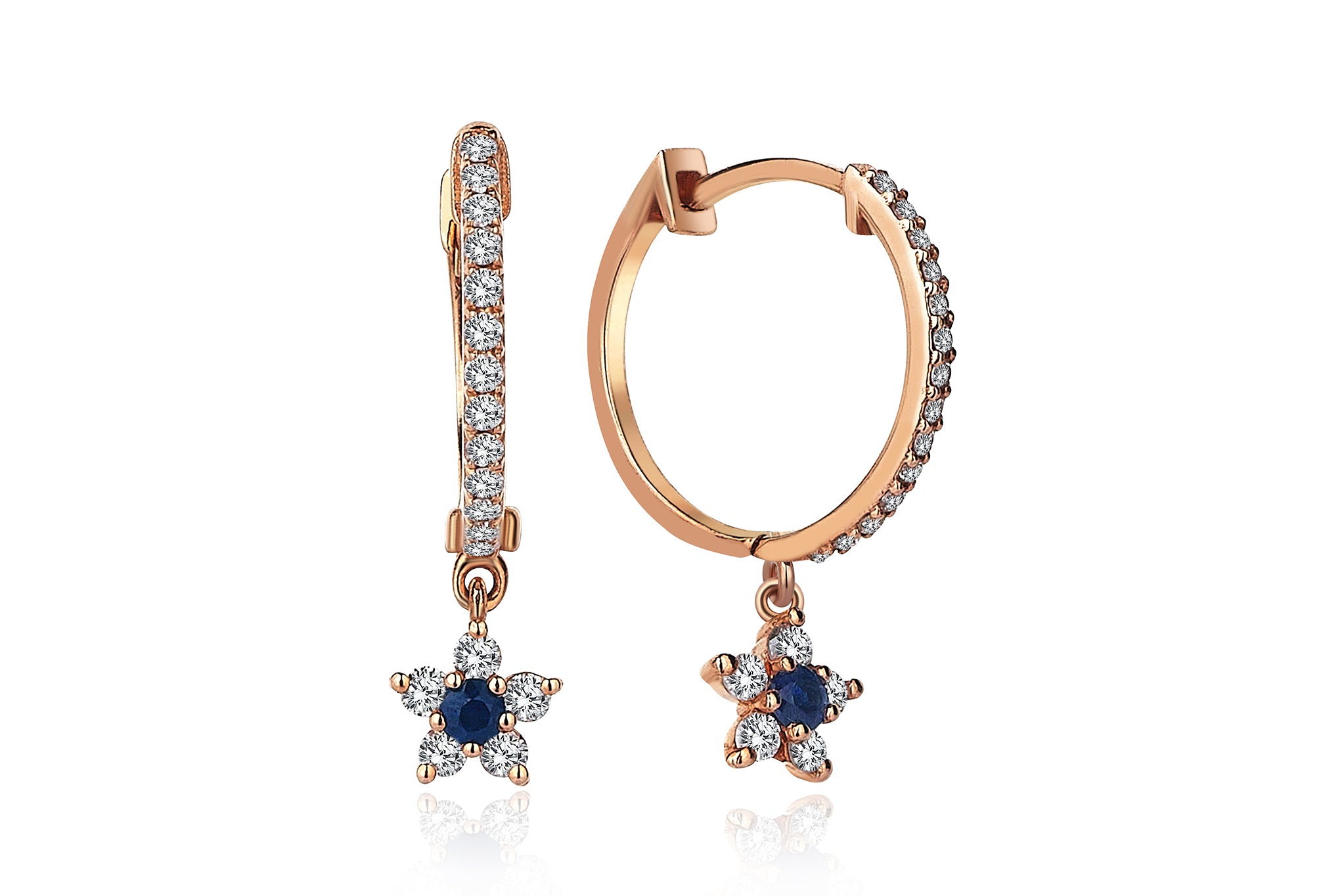 Cemre Sapphire Earrings