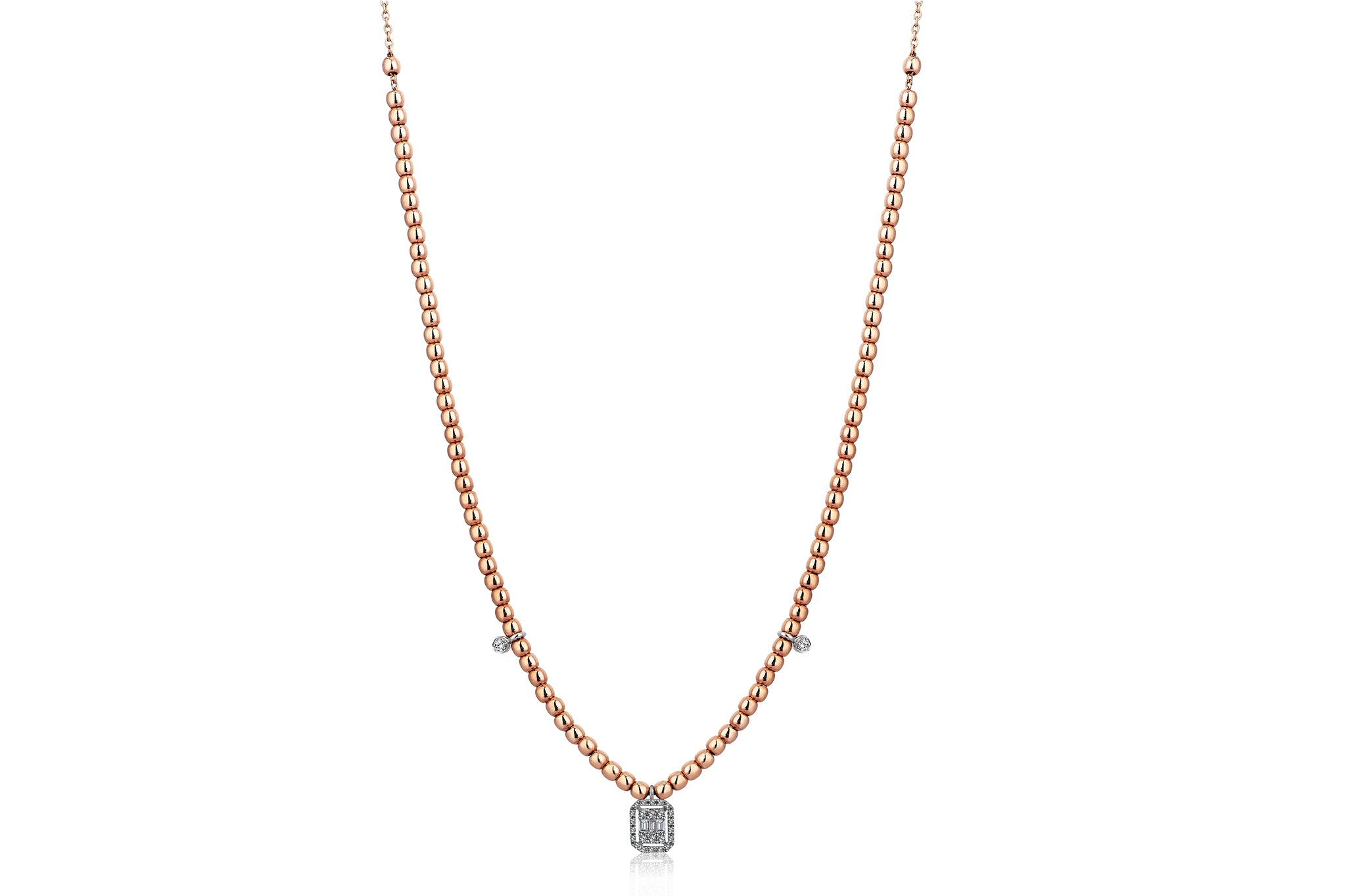 Baguette Necklace Cornet