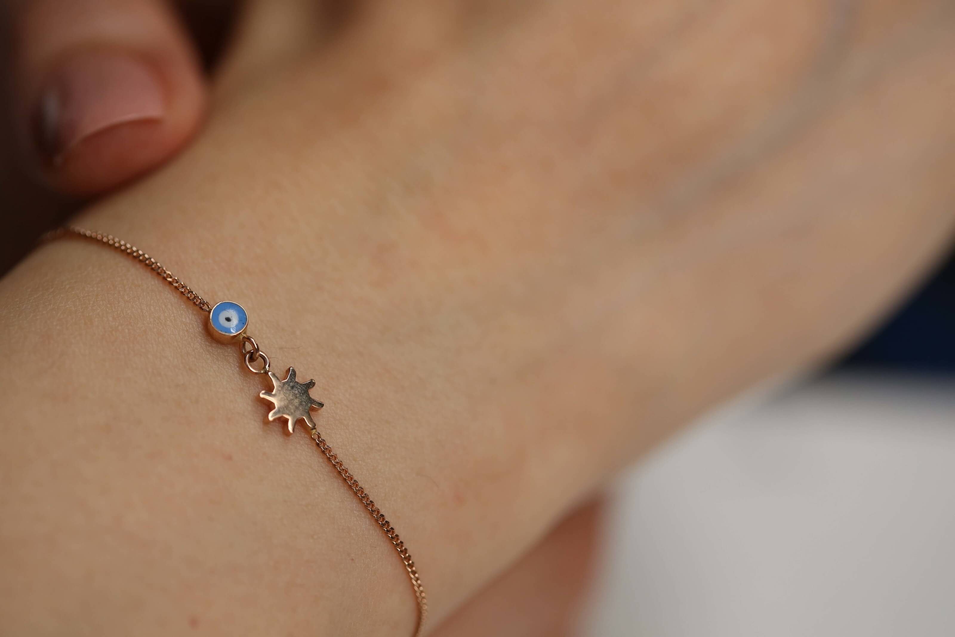 Sun Mine Eye Bracelet