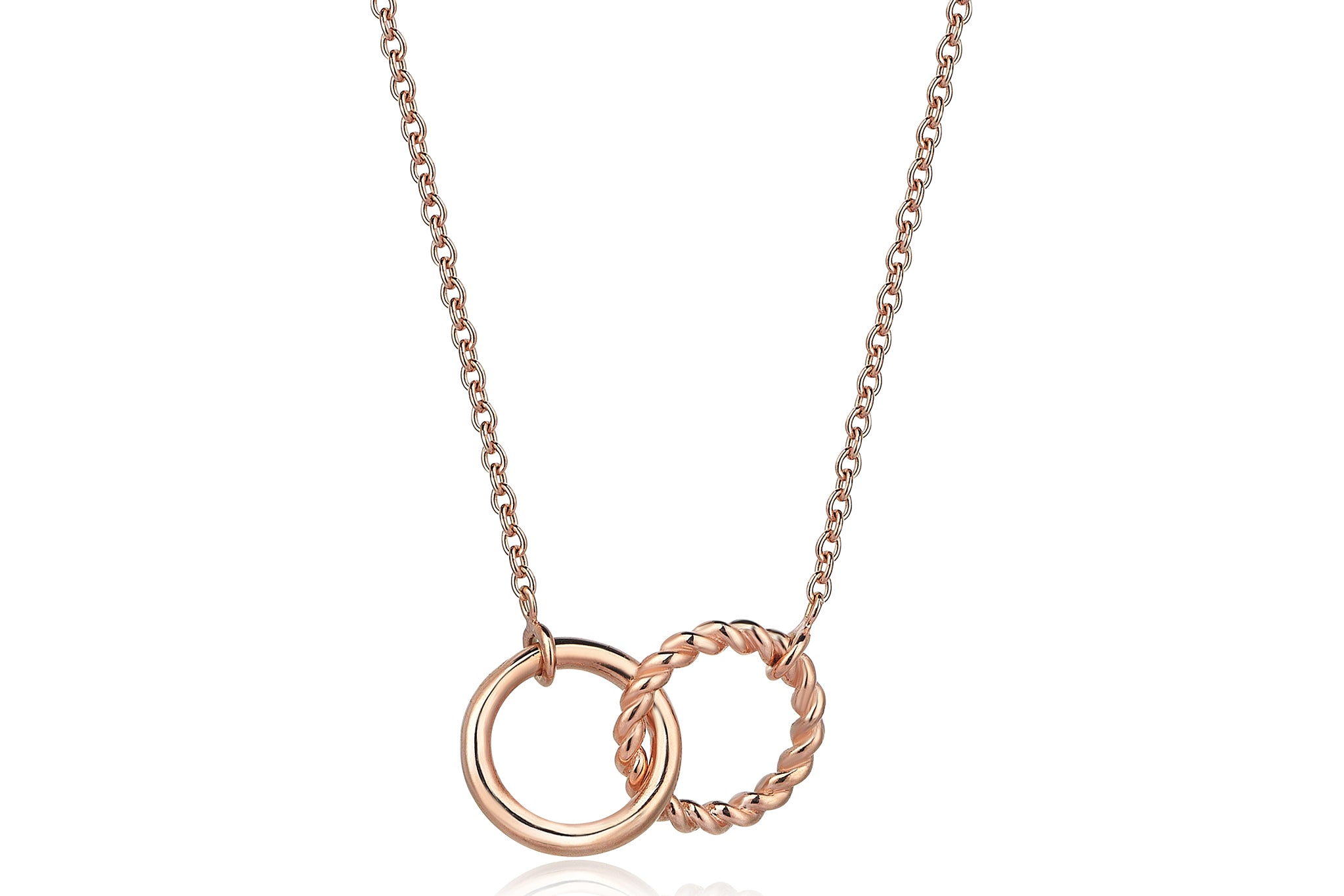 Twin Hoop Necklace