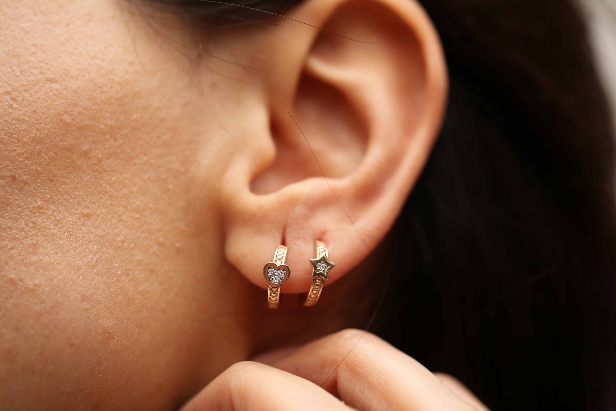 Mini Debut Star Earrings