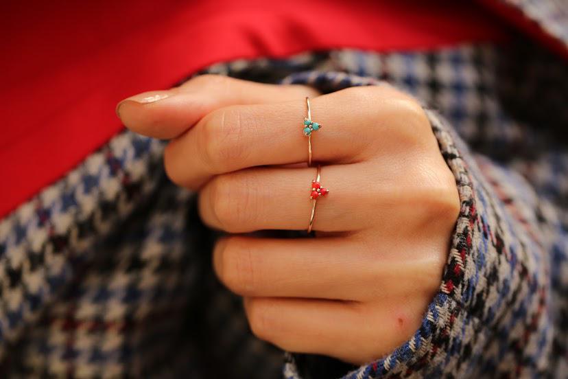 Mai Coral Ring