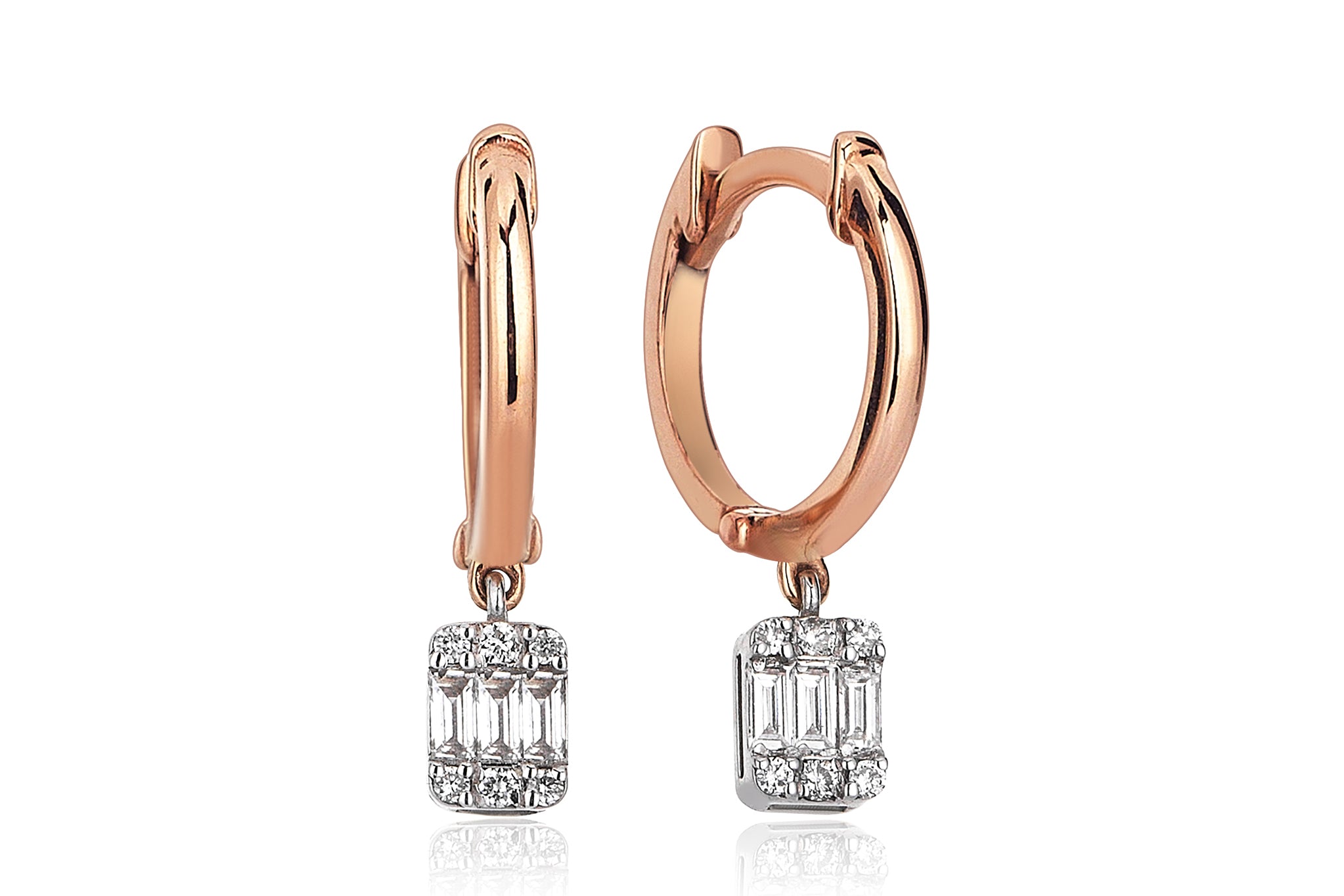 Baguette Earrings