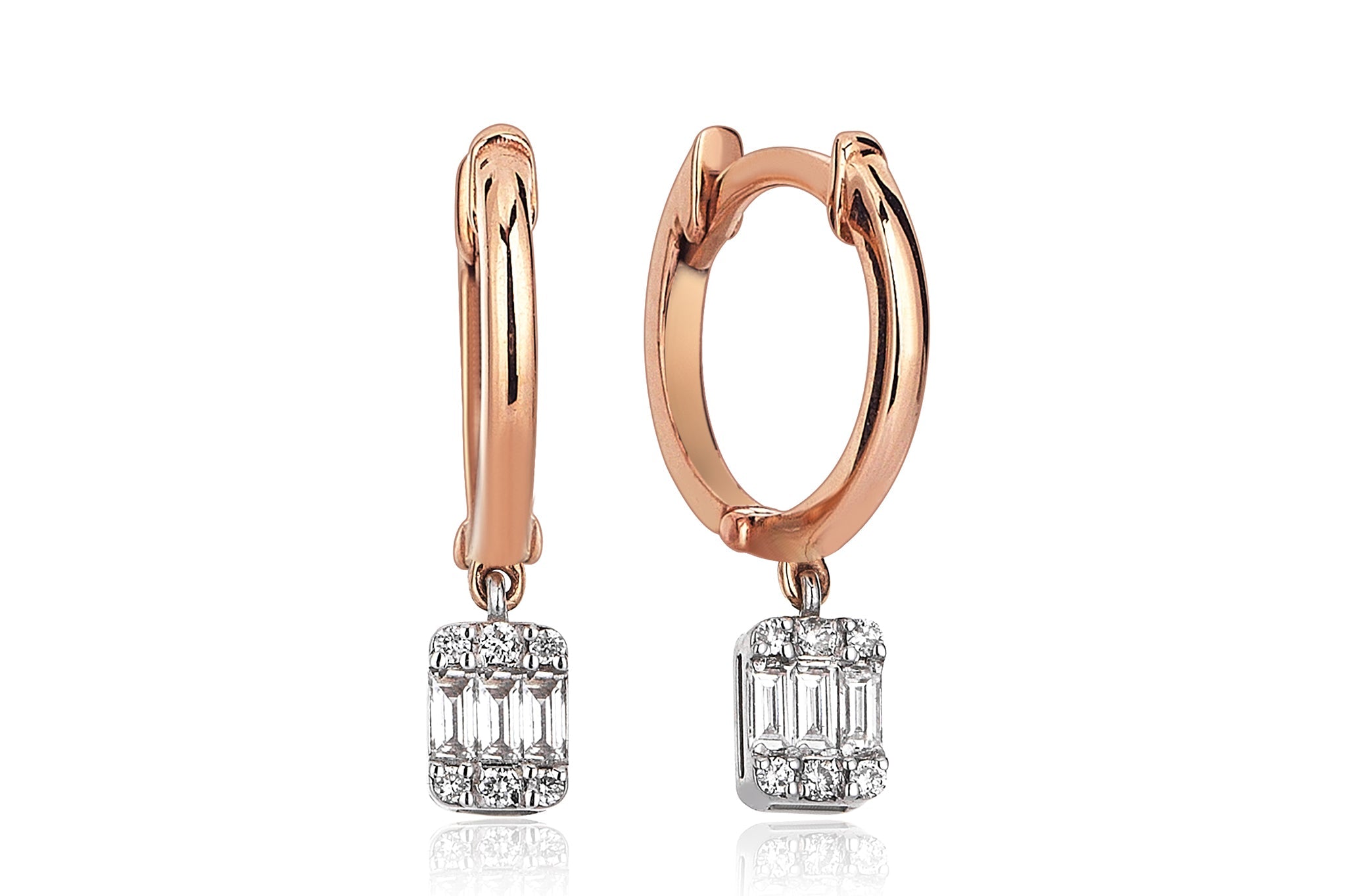 Baguette Earrings