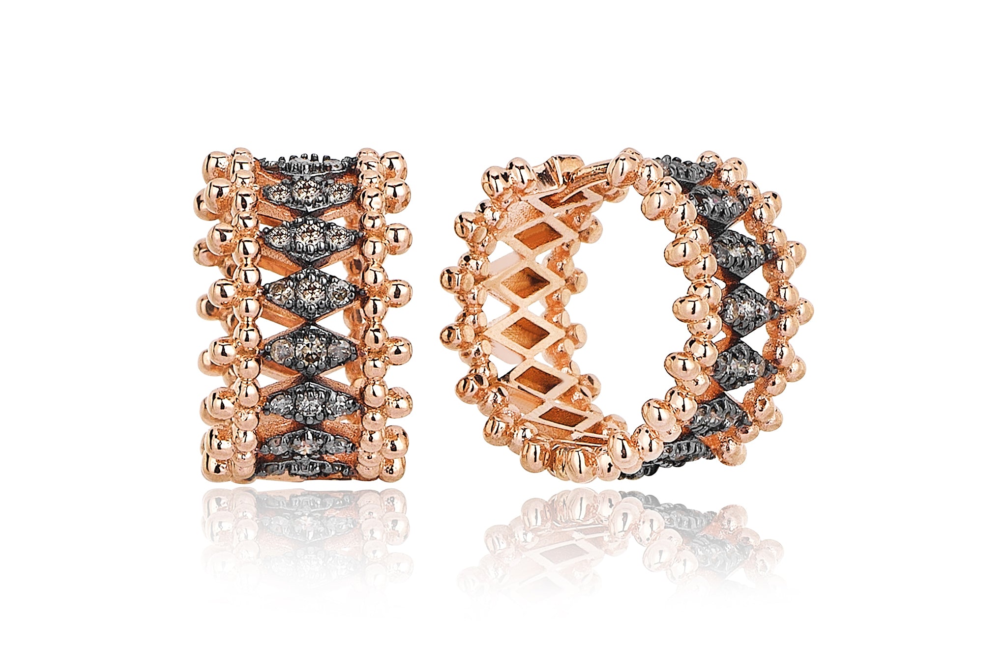 Prosecco Marrone Earrings