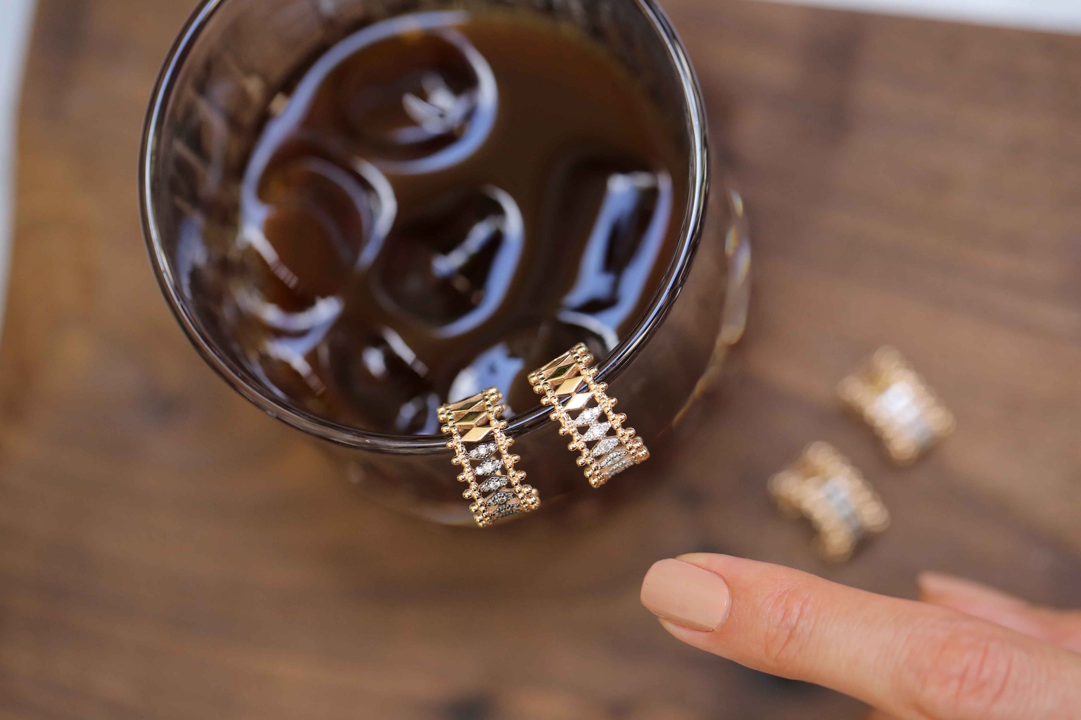 Prosecco Queen Earrings
