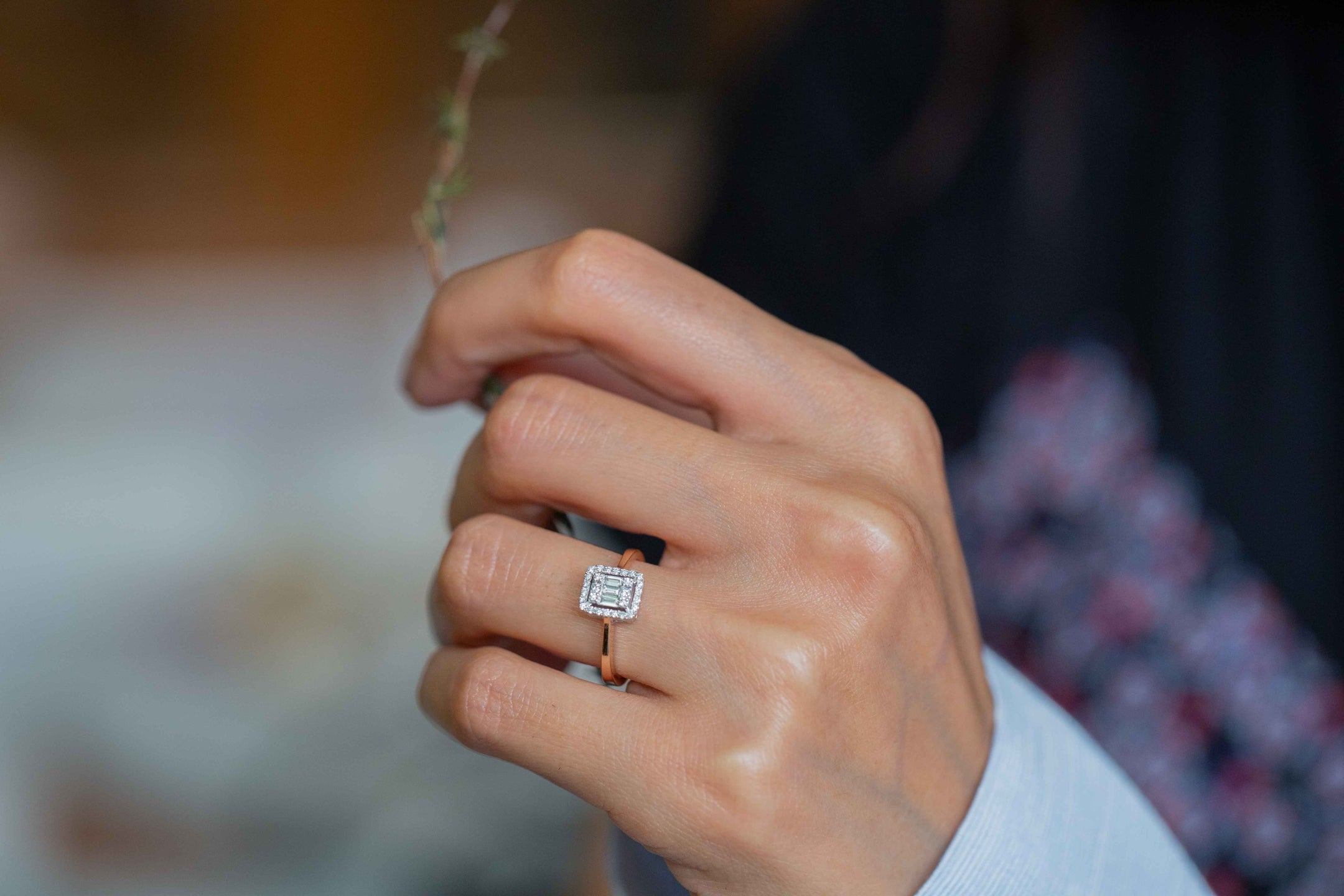 Grande Baguette Ring
