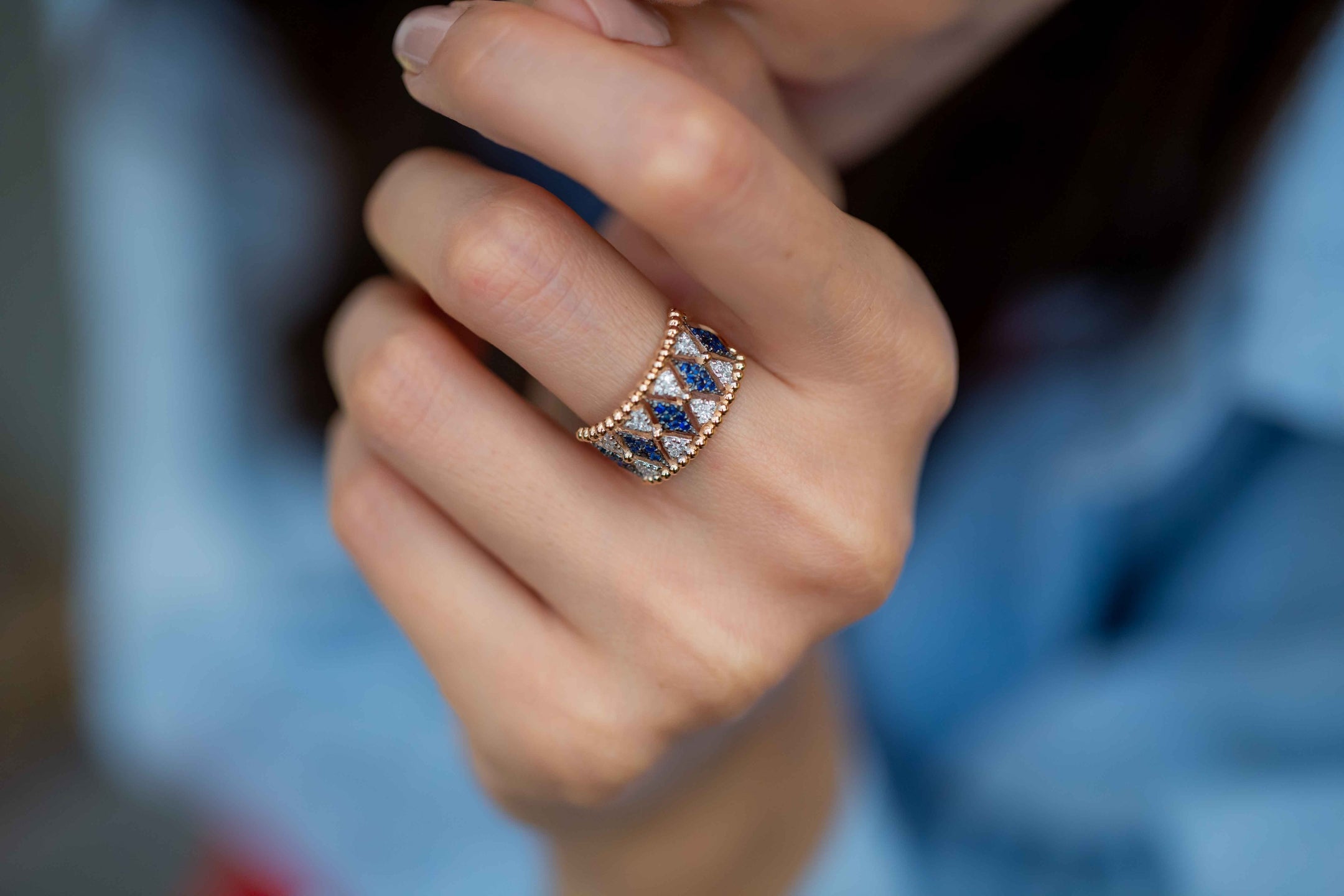 The Queen Bean Sapphire