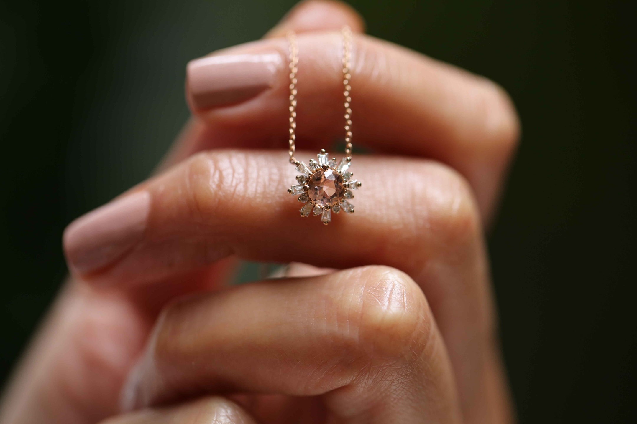 Morganite Necklace