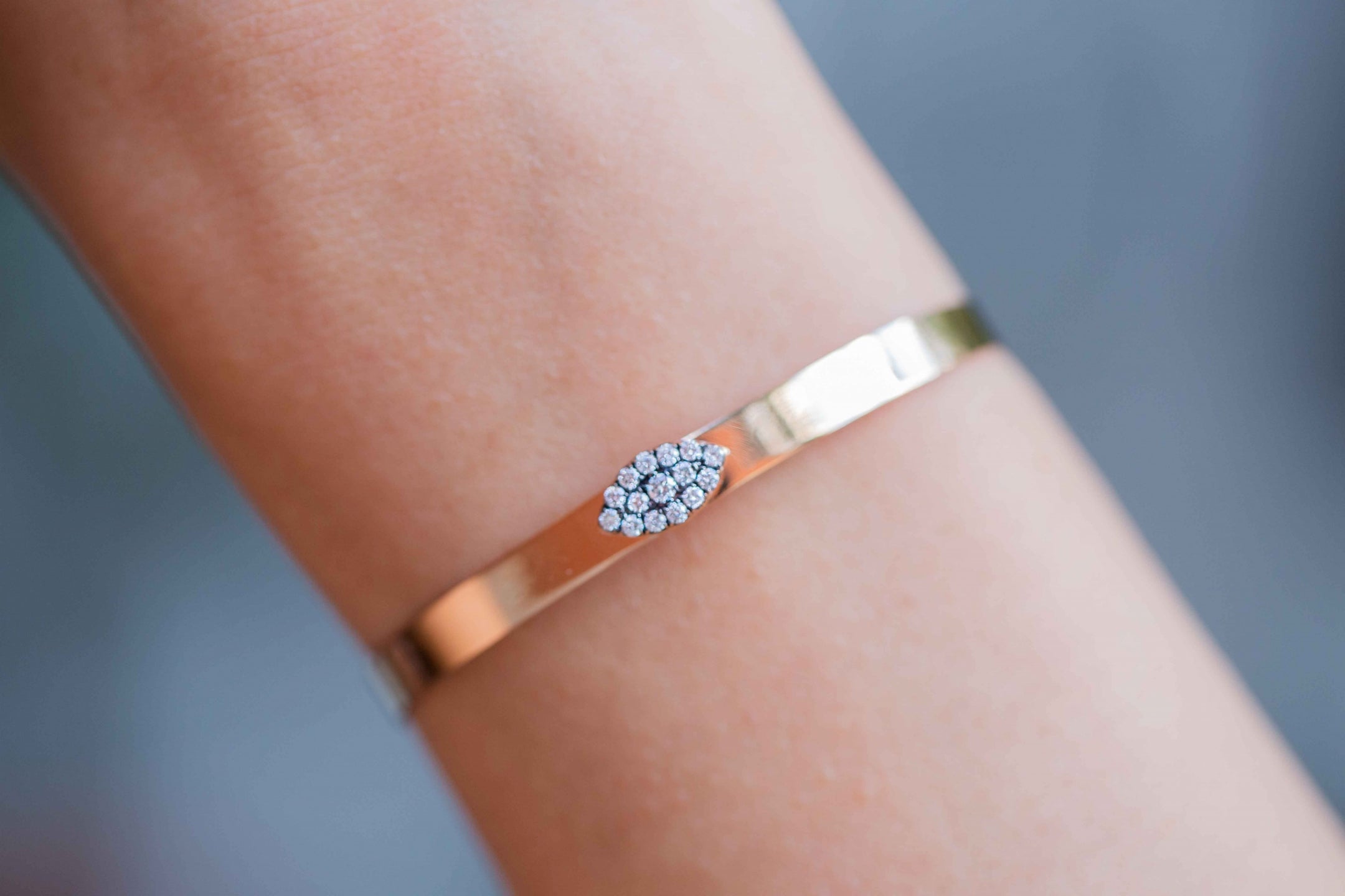 Diamond Belt Bracelet