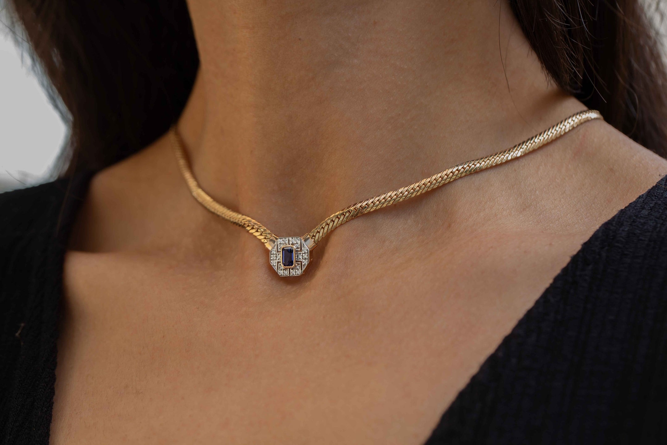 Arte Sapphire Necklace