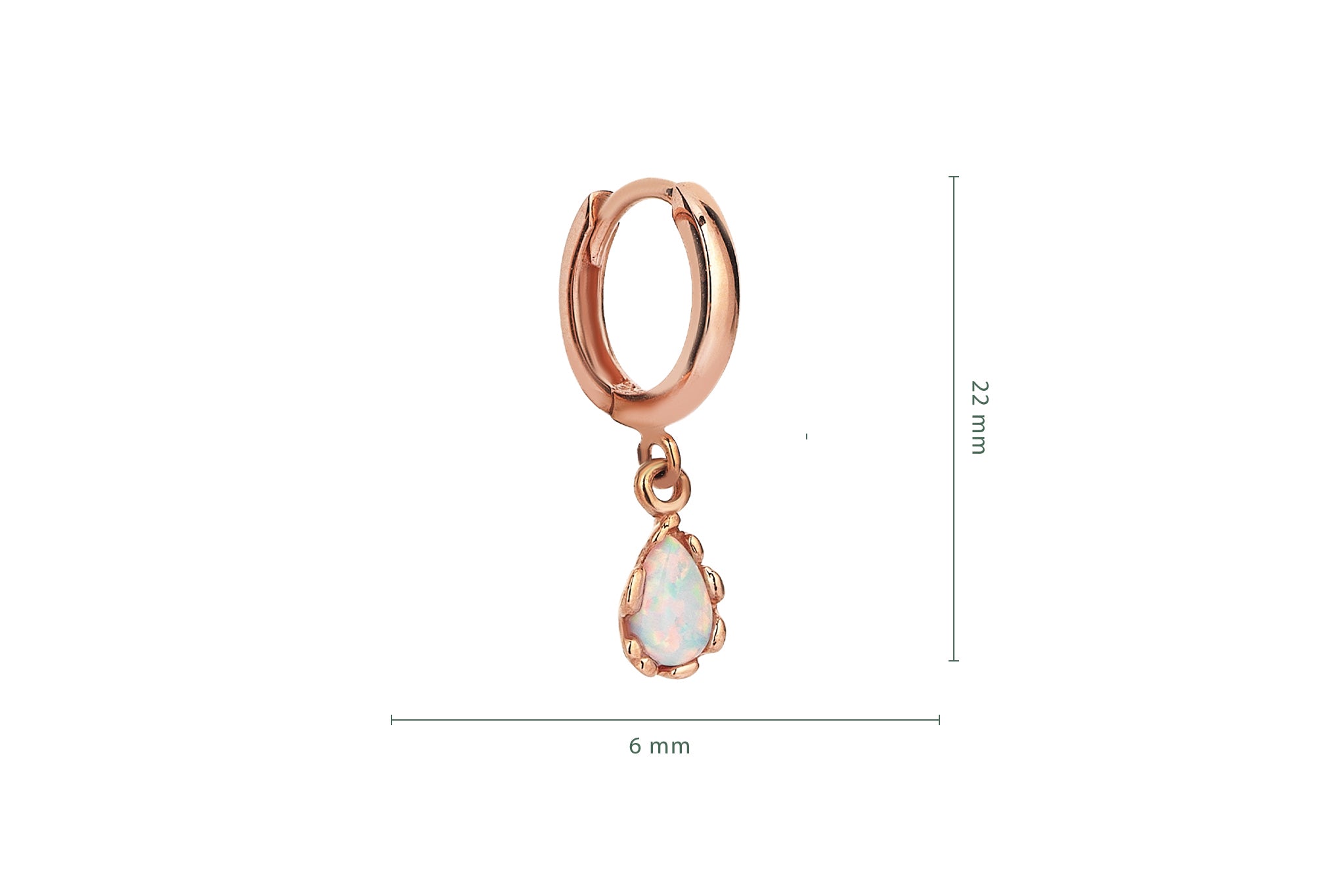 Opal Drop Earrings