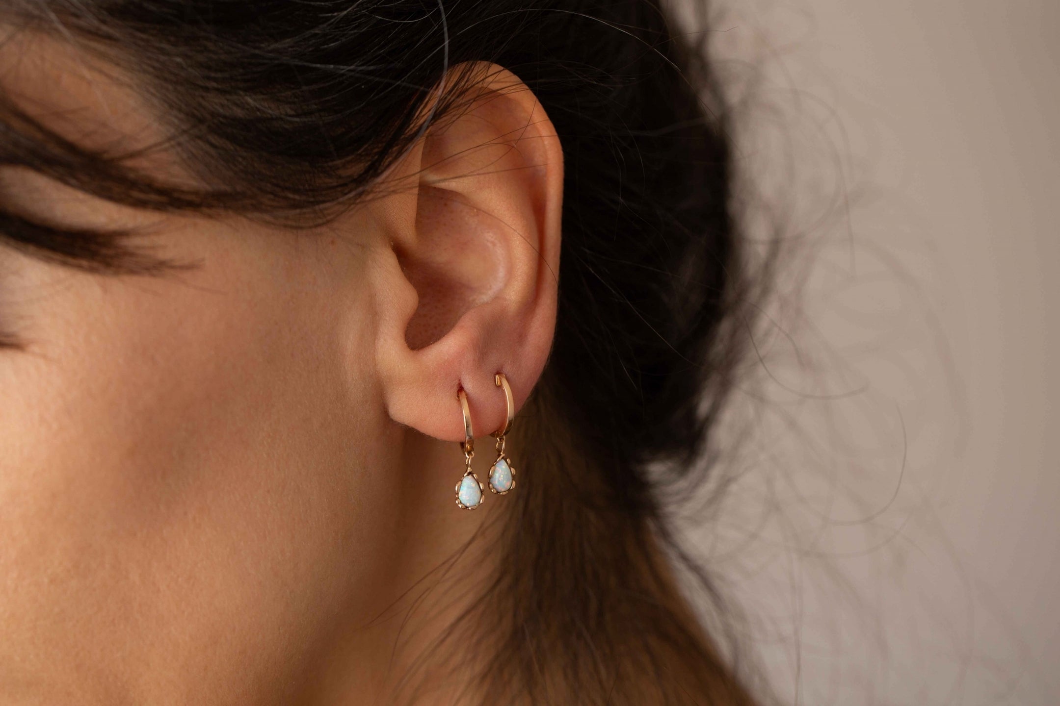 Opal Drop Earrings