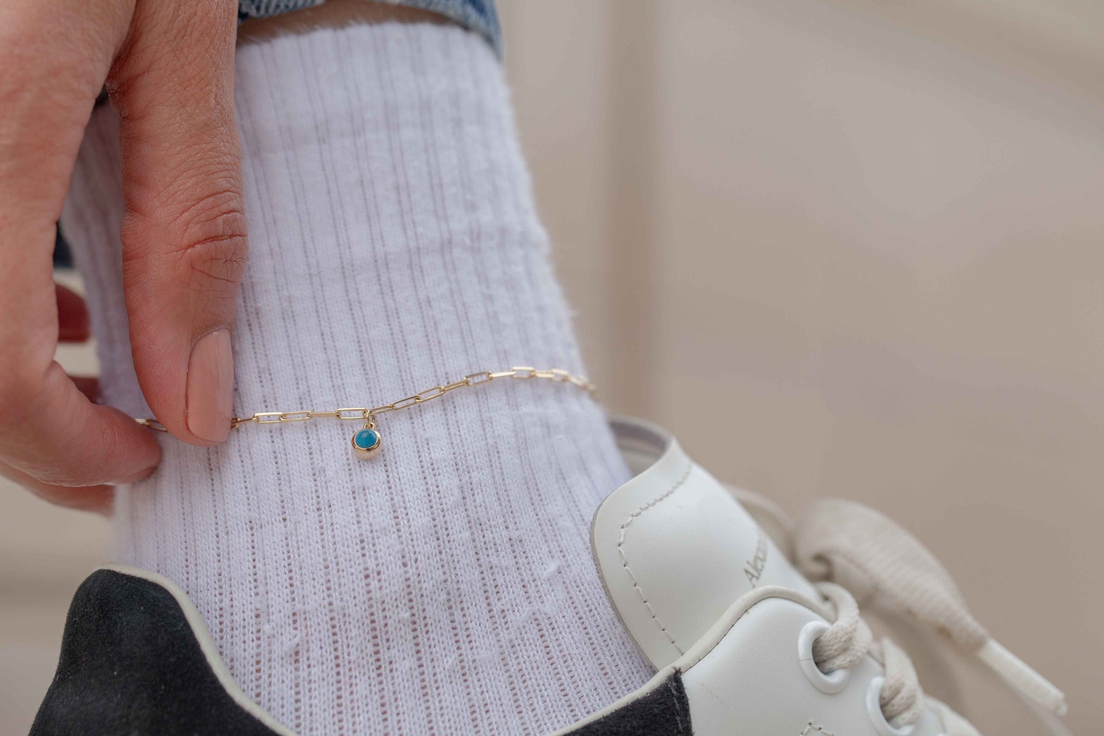 Turquoise Anklet