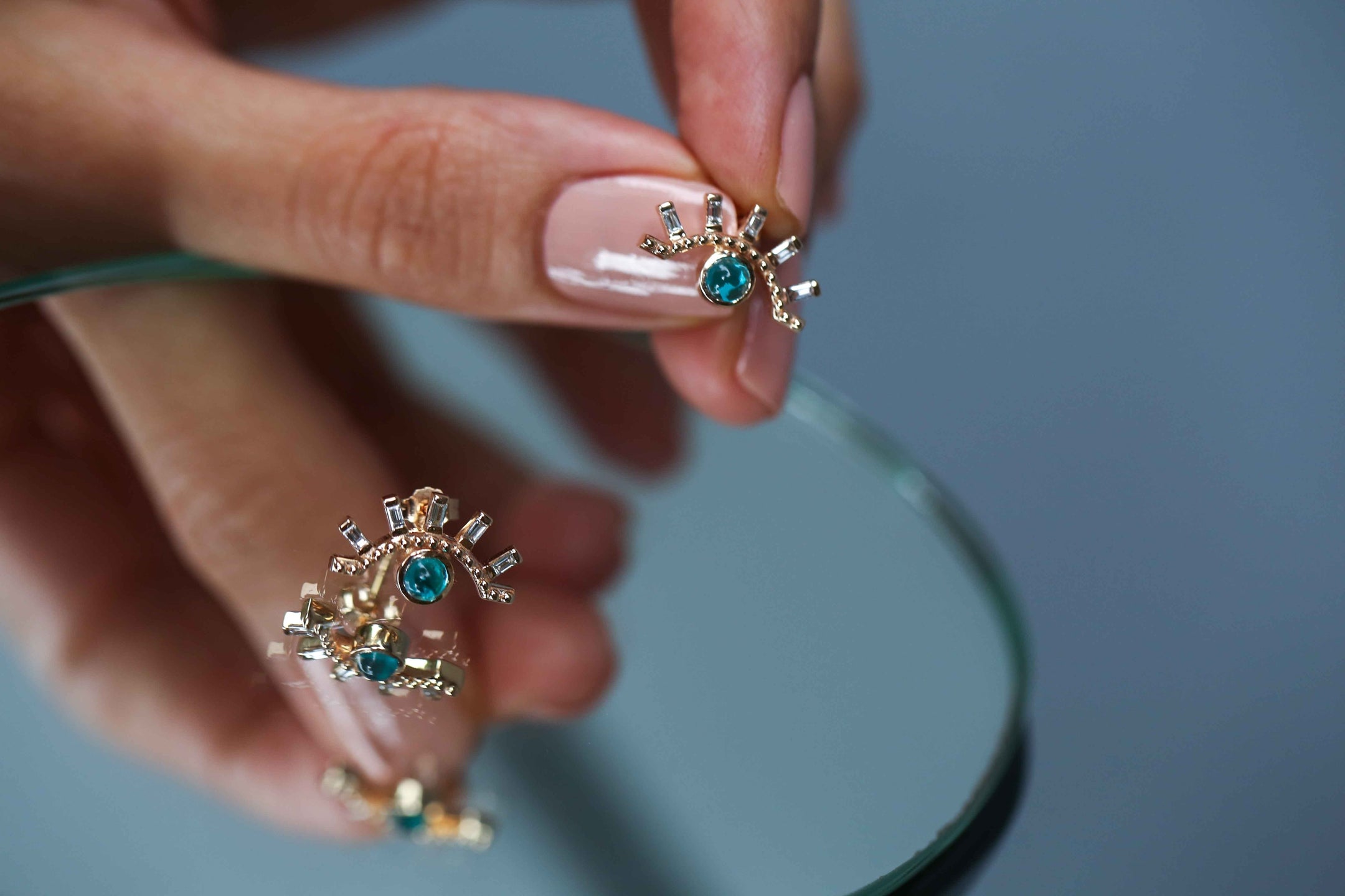 Blue Moon Earrings