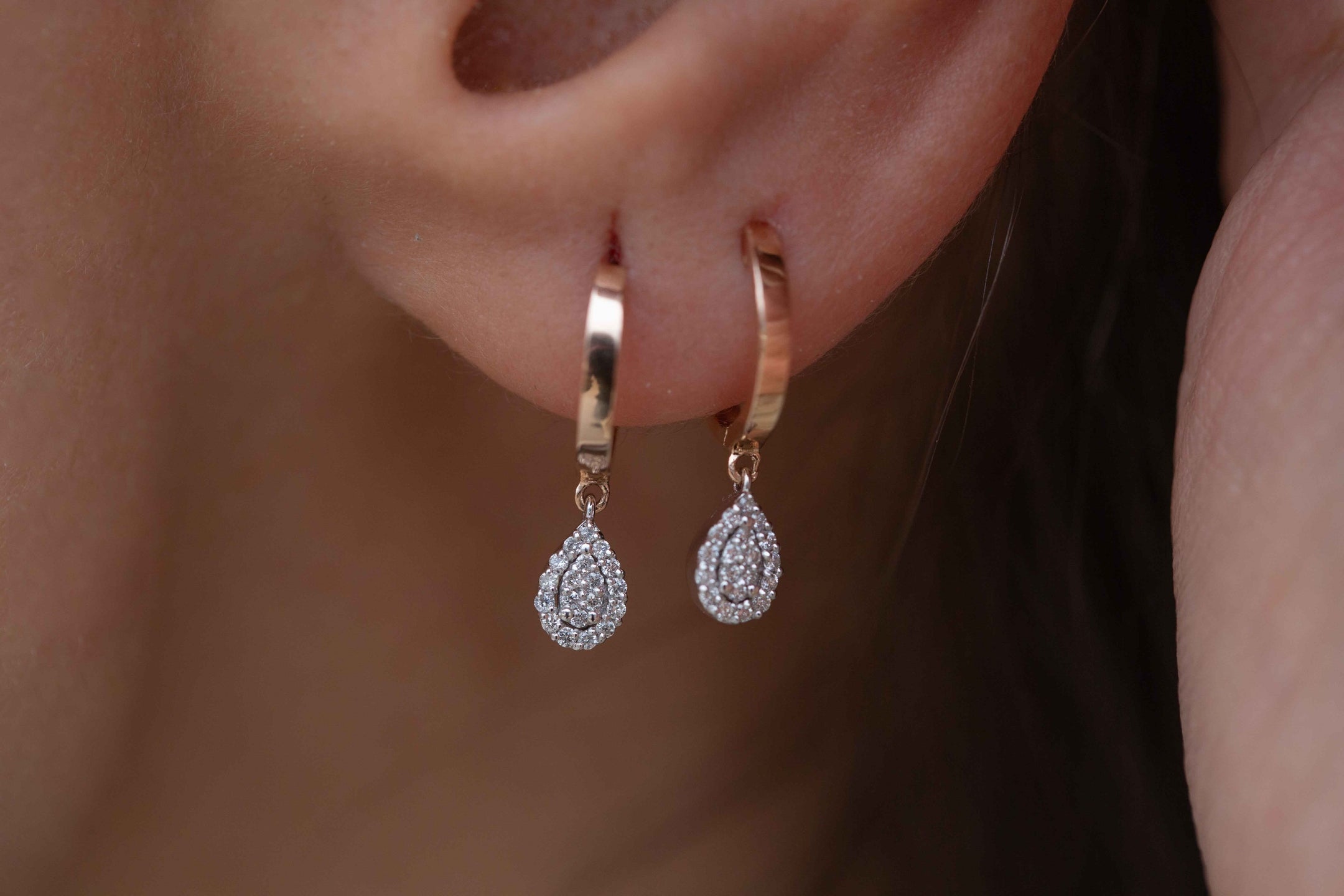 Drop Diamond Earrings 2.0